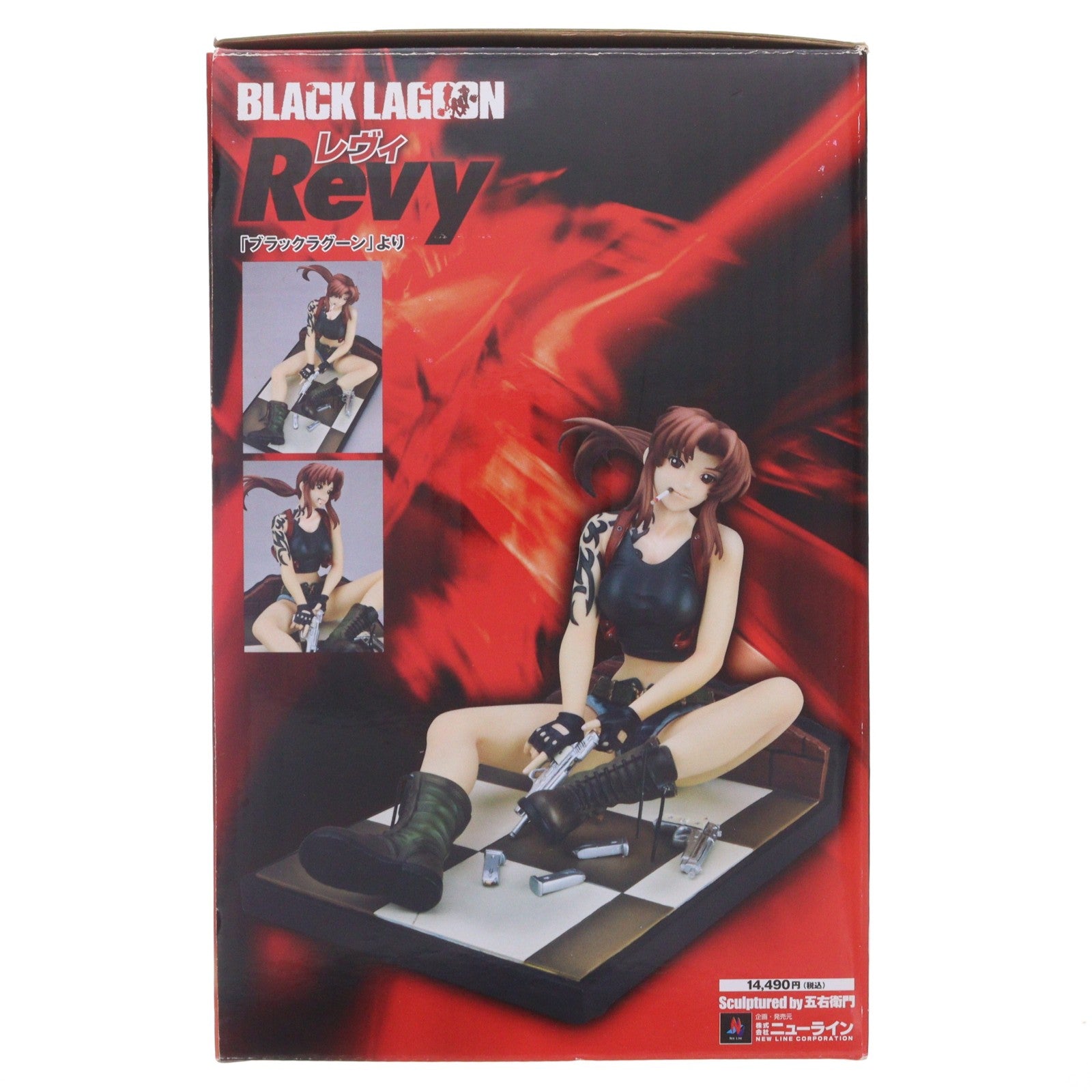 【中古即納】[FIG] Revy(レヴィ) BLACK LAGOON(ブラックラグーン) 1/6 完成品 フィギュア ニューライン(20070810)