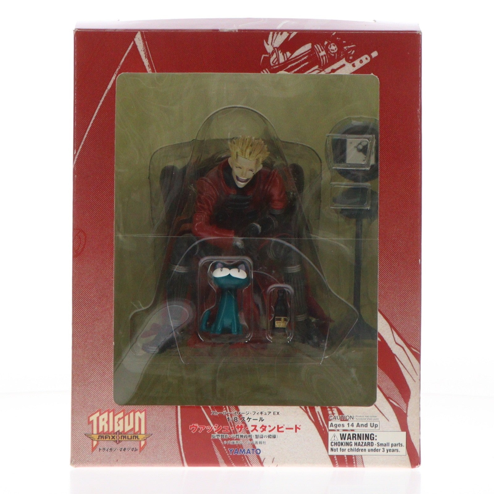 【中古即納】[FIG] SIF EX ストーリーイメージフィギュア EX ヴァッシュ・ザ・スタンピード トライガン・マキシマム 1/8 完成品 YAMATO(やまと)(20041210)