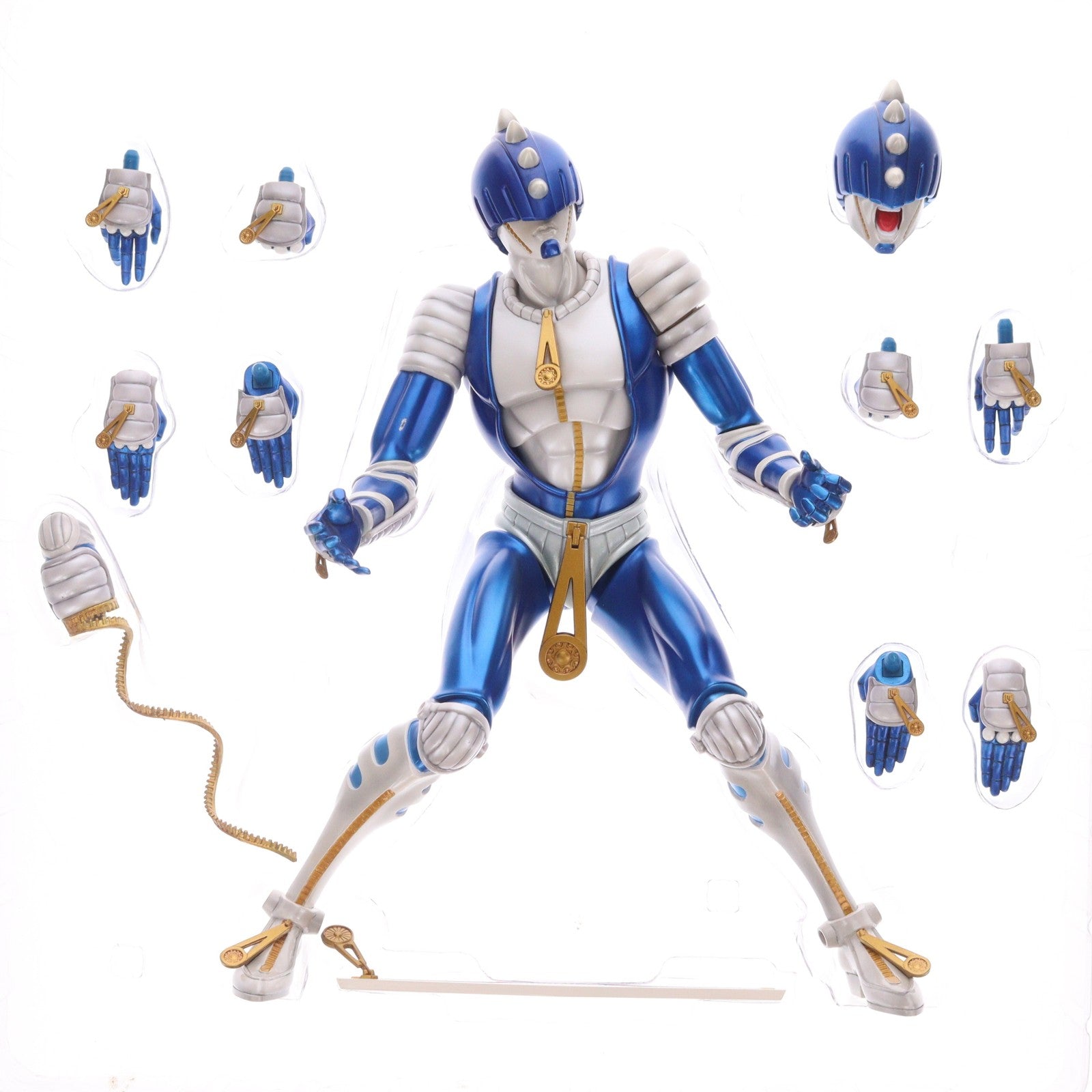 【中古即納】[FIG] リアルアクションヒーローズ RAH スティッキィ・フィンガーズ ジョジョの奇妙な冒険 第五部 黄金の風 完成品 可動フィギュア メディコム・トイ(20120930)