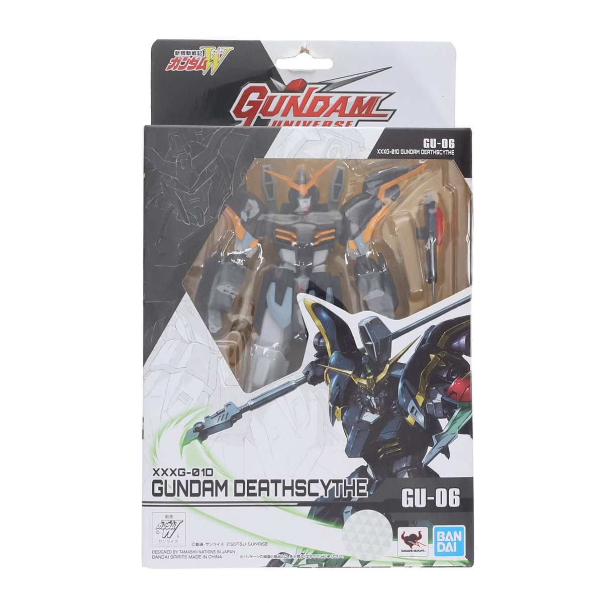 【中古即納】[FIG] GUNDAM UNIVERSE(ガンダムユニバース) XXXG-01D GUNDAM DEATHSCYTHE(ガンダムデスサイズ) 新機動戦記ガンダムW(ウイング) 完成品 可動フィギュア バンダイスピリッツ(20191019)