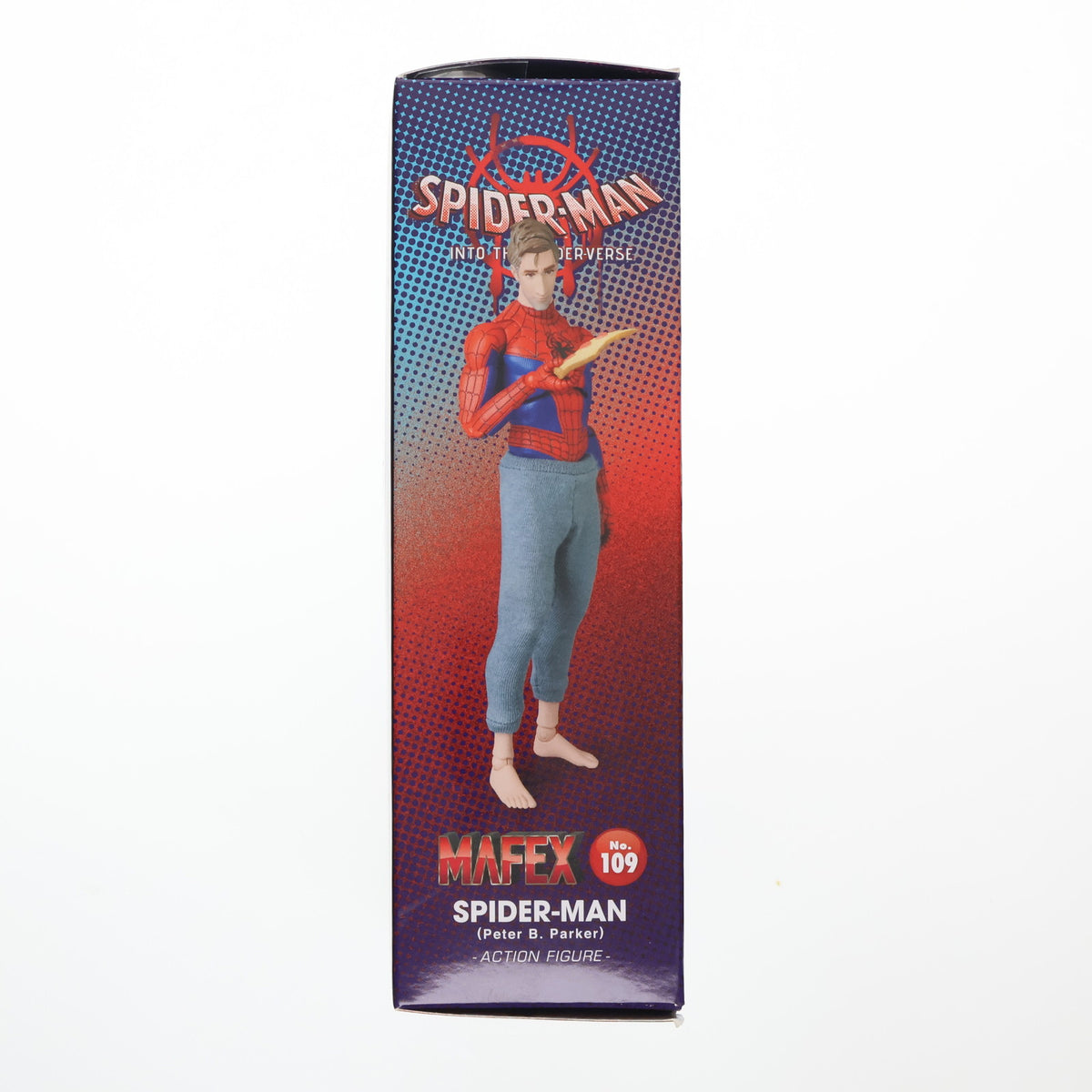 【中古即納】[FIG] マフェックス No.109 MAFEX SPIDER-MAN(Peter B. Parker)(スパイダーマン ピーター B.パーカー) SPIDER-MAN:INTO THE SPIDER-VERSE 完成品 可動フィギュア メディコム・トイ(20210131)