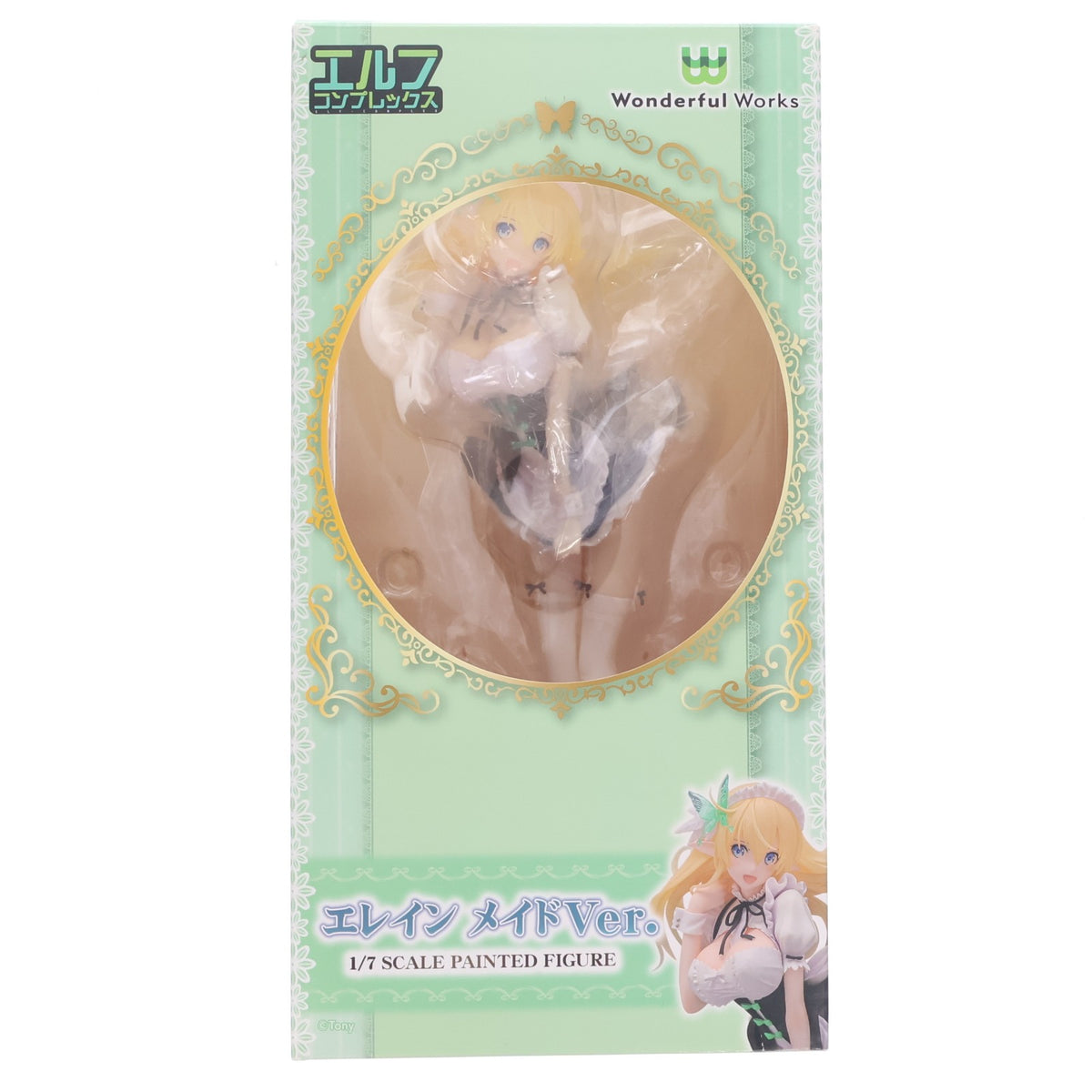 【中古即納】[FIG] エレイン メイドVer. エルフ・コンプレックス 1/7 完成品 フィギュア Wonderful Works(ワンダフルワークス)(20210311)