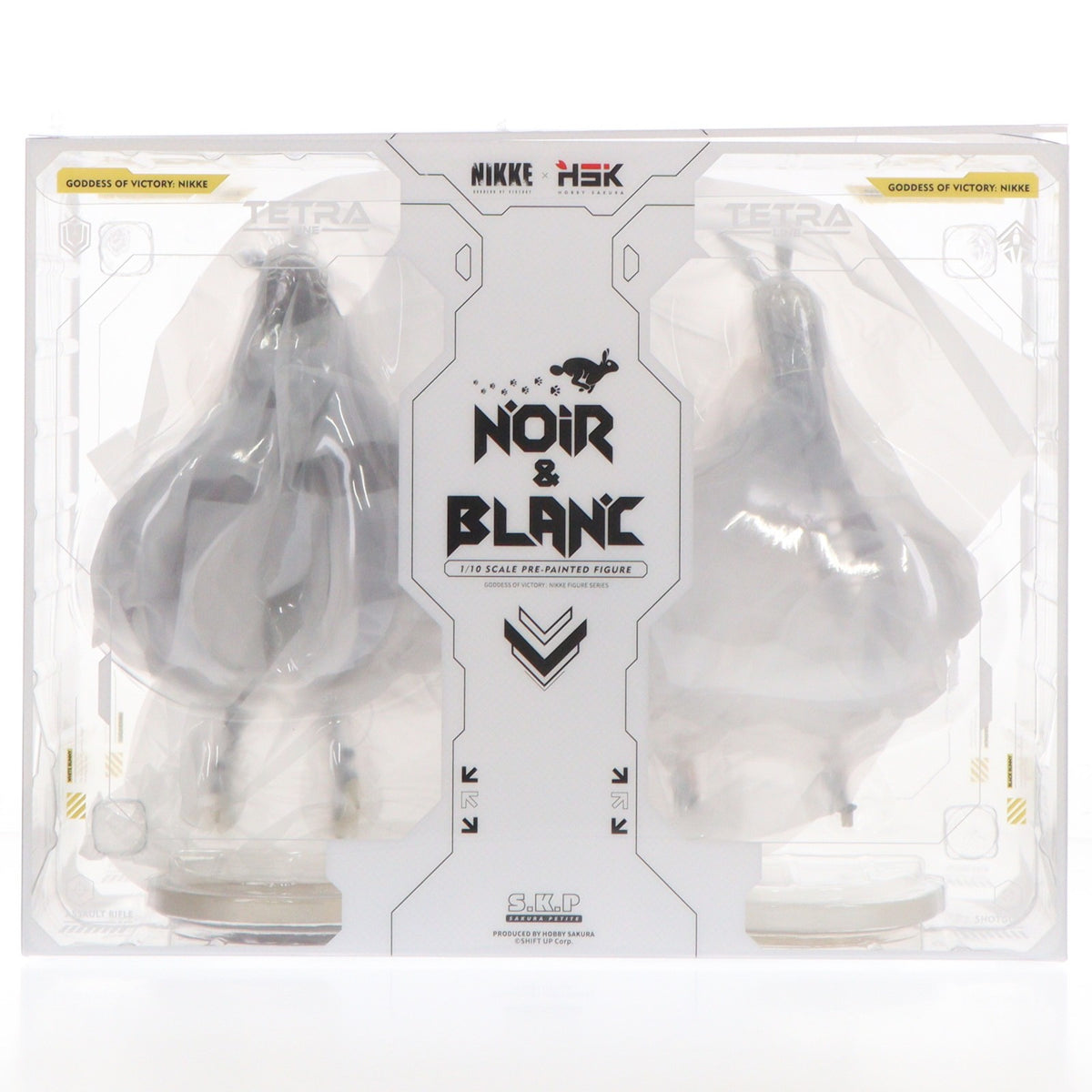 【中古即納】[FIG] 色紙無し ノワール&ブラン 勝利の女神:NIKKE(ニケ) 1/10 完成品 フィギュア HOBBY SAKURA(ホビーサクラ)(20260711)