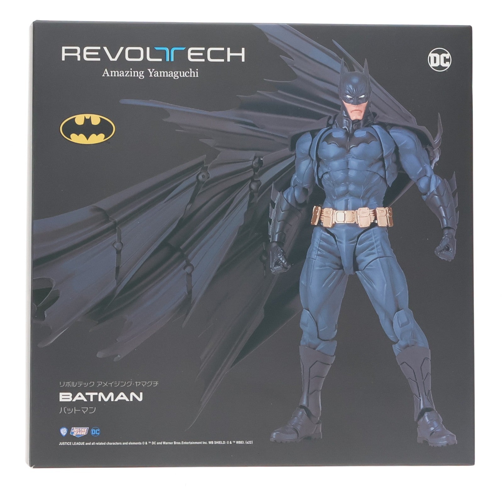 【中古即納】[FIG] アメイジングヤマグチ No.009 バットマン 完成品 可動フィギュア(AY009-2) ケンエレファント/海洋堂(20230228)