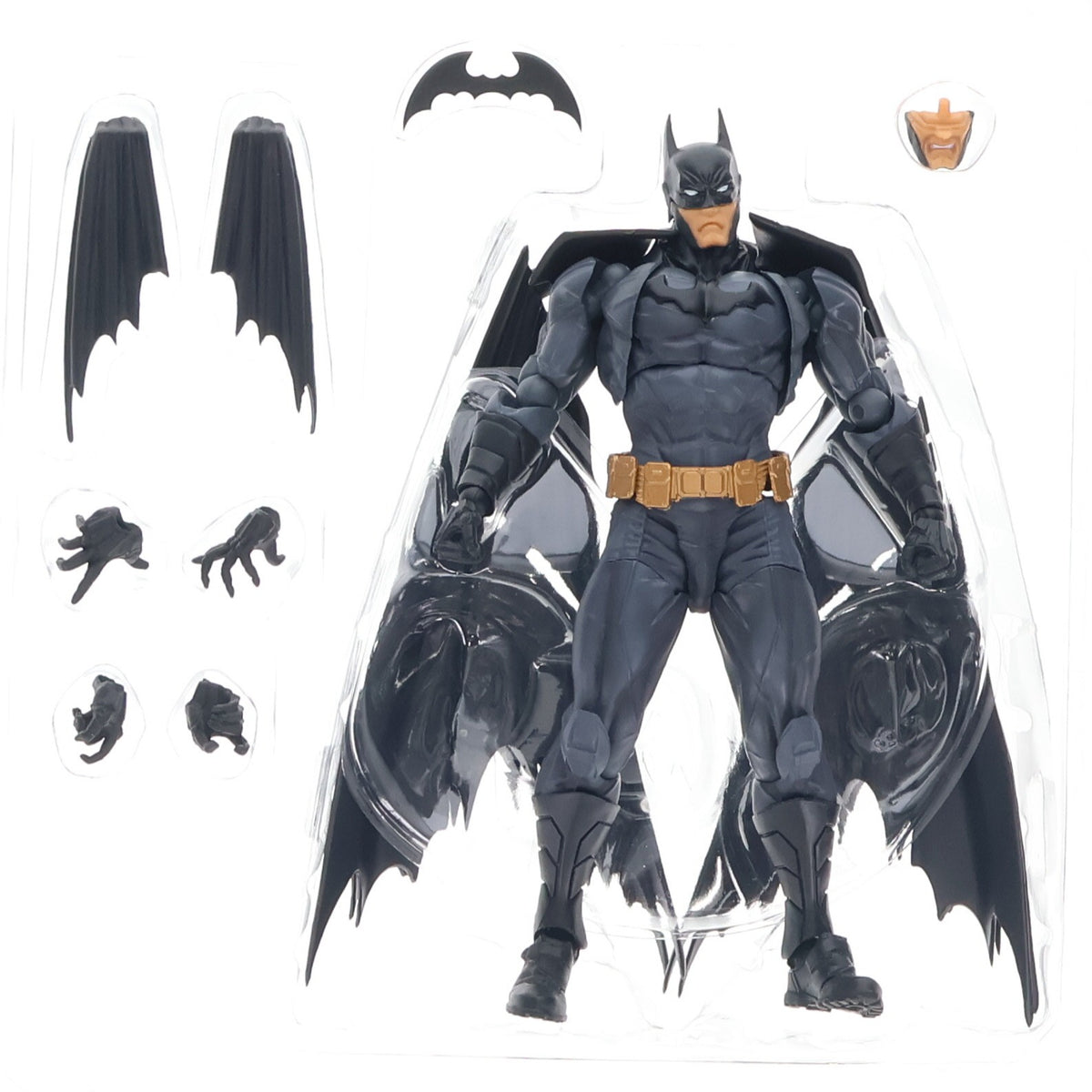 【中古即納】[FIG] アメイジングヤマグチ No.009 バットマン 完成品 可動フィギュア(AY009-2) ケンエレファント/海洋堂(20230228)