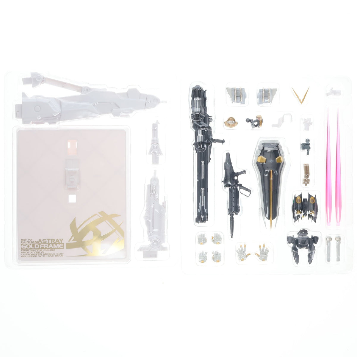 【中古即納】[FIG] 魂ウェブ商店限定 METAL BUILD ガンダムアストレイ ゴールドフレーム(オルタナティブストライク Ver.) 機動戦士ガンダムSEED ASTRAY(シード アストレイ) 完成品 可動フィギュア バンダイスピリッツ(20230831)