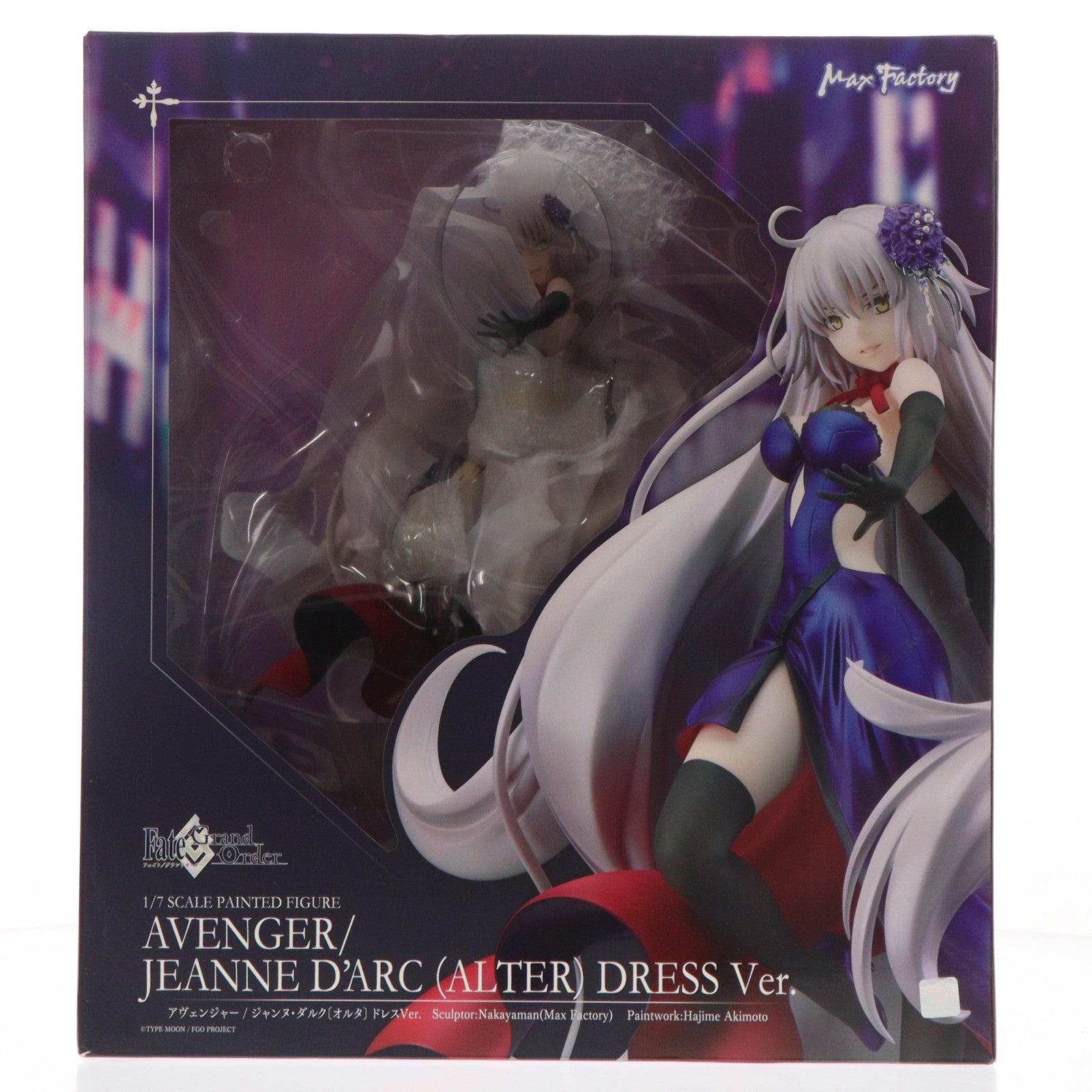 【中古即納】[FIG] アヴェンジャー/ジャンヌ・ダルク[オルタ] ドレスVer. Fate/Grand Order(フェイト/グランドオーダー) 1/7 完成品 フィギュア マックスファクトリー(20190713)