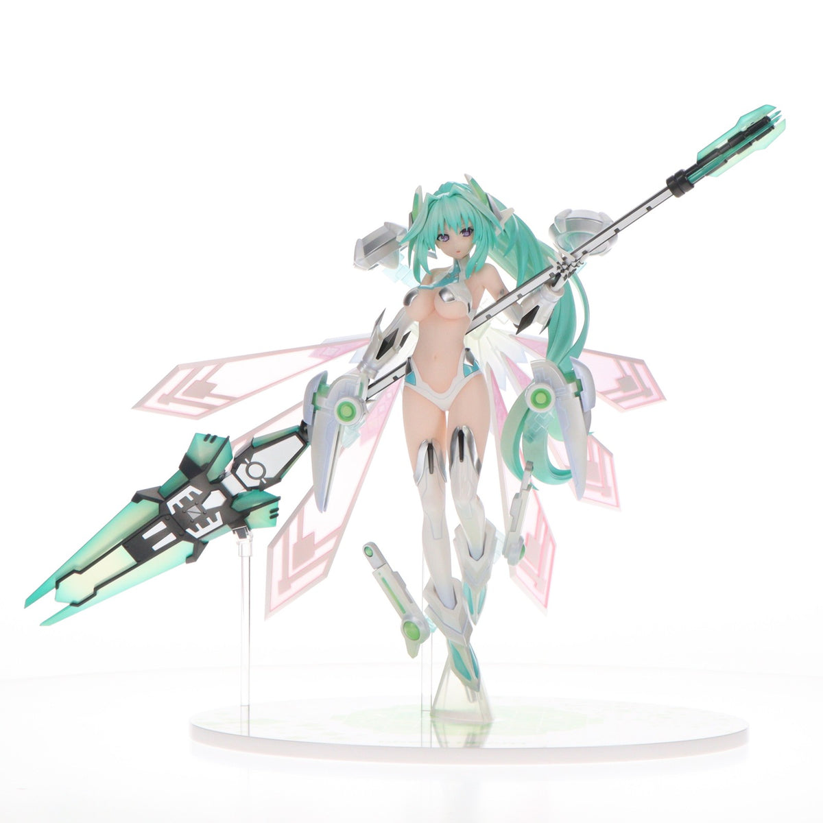 【中古即納】[FIG] あみあみ限定 グリーンハート 超次元ゲイム ネプテューヌ 1/7 完成品 フィギュア あみあみ/AMAKUNI(アマクニ)(20250331)