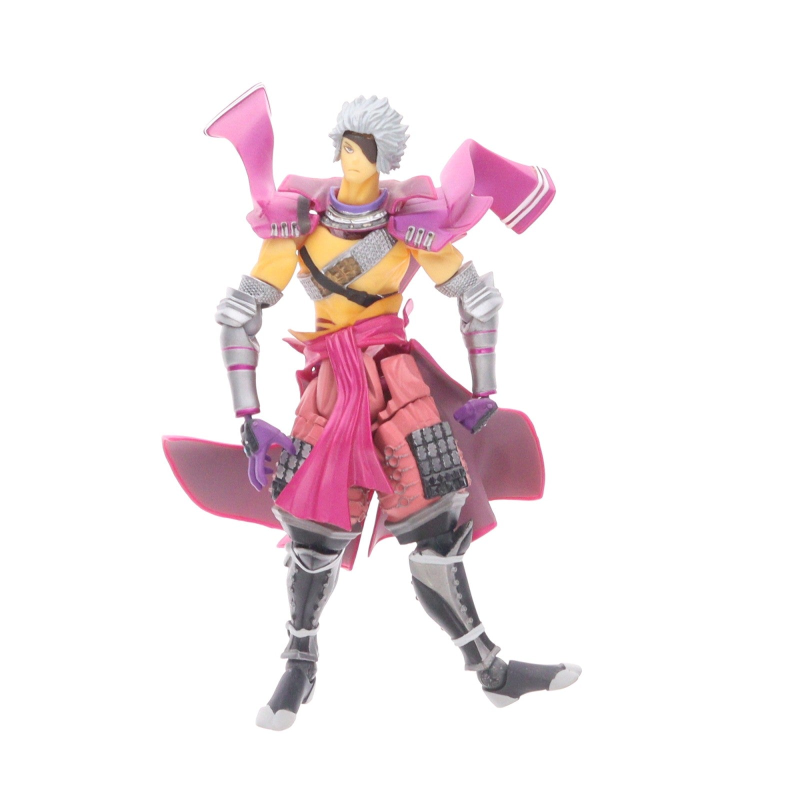 【中古即納】[FIG] リボルテックヤマグチ No.087 長曾我部元親(ちょうそかべもとちか) 戦国BASARA(バサラ) 完成品 可動フィギュア 海洋堂(20100416)
