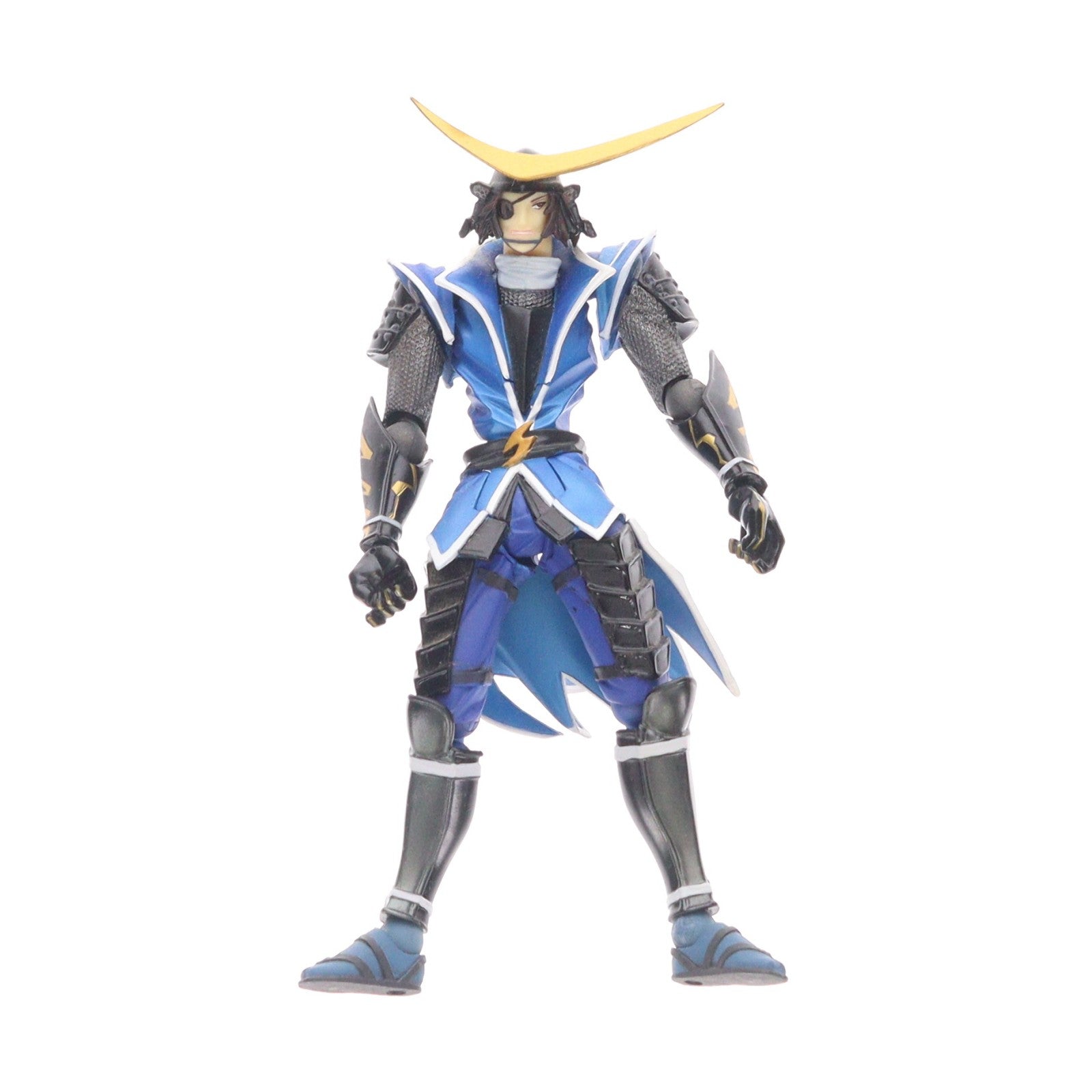【中古即納】[FIG] リボルテックヤマグチ No.079 伊達政宗 戦国BASARA(バサラ) 完成品 可動フィギュア 海洋堂(20120715)