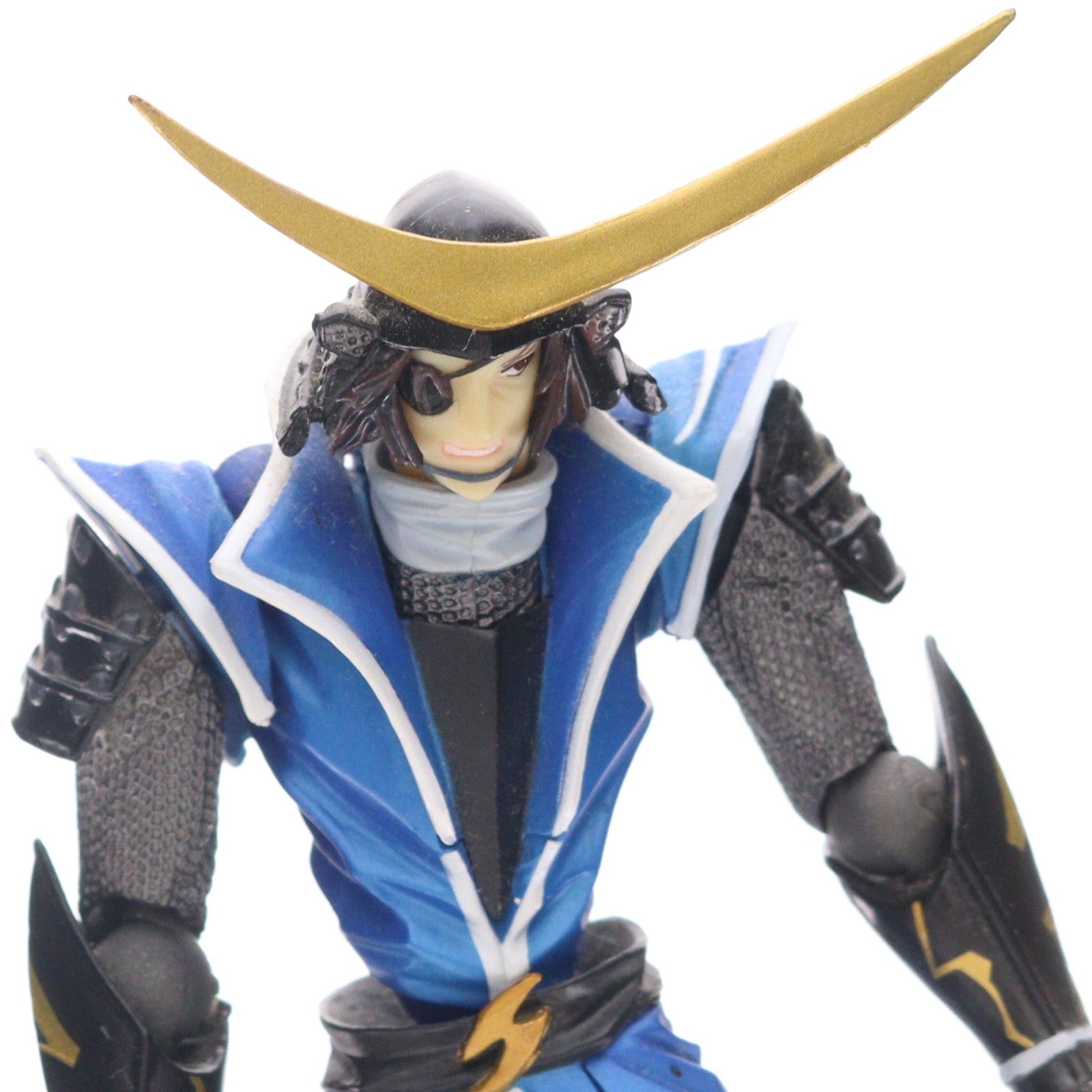 【中古即納】[FIG] リボルテックヤマグチ No.079 伊達政宗 戦国BASARA(バサラ) 完成品 可動フィギュア 海洋堂(20120715)