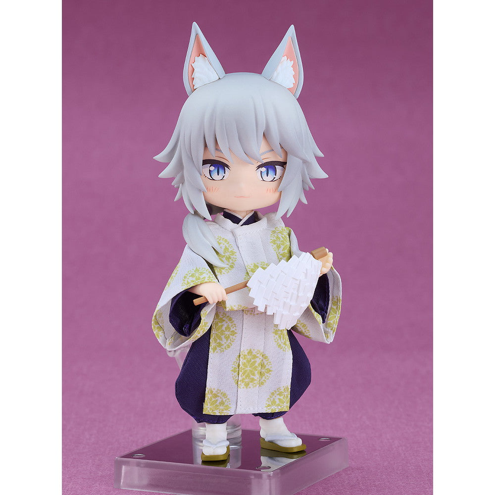 【中古即納】[FIG] ねんどろいどどーる 狐の神主:レイ 完成品 可動フィギュア グッドスマイルカンパニー(20241226)
