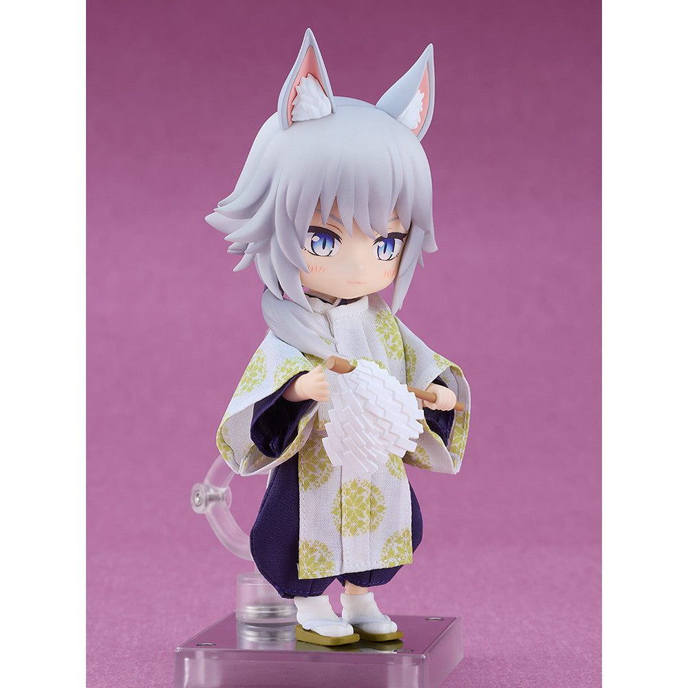 【中古即納】[FIG] ねんどろいどどーる 狐の神主:レイ 完成品 可動フィギュア グッドスマイルカンパニー(20241226)