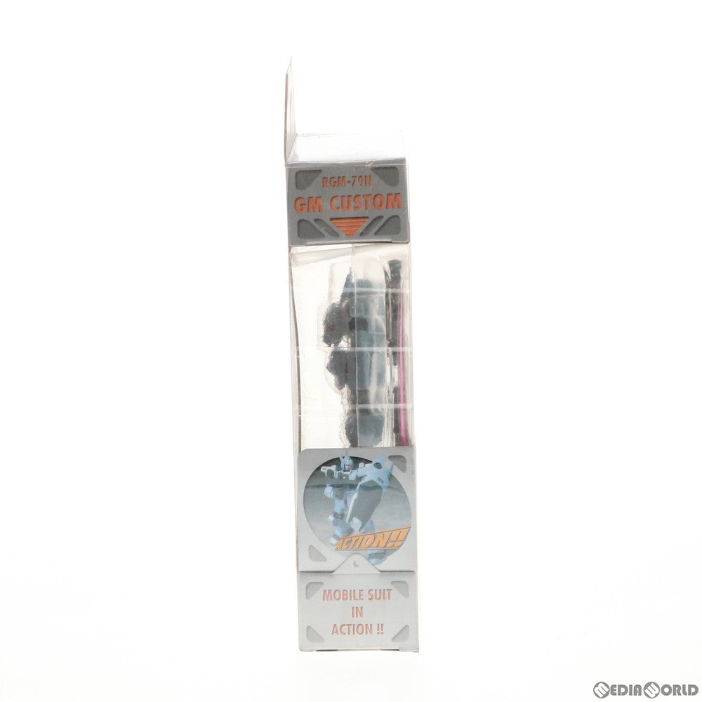【中古即納】[FIG] MS IN ACTION!!(モビルスーツ・イン・アクション) RGM-79N ジム・カスタム 機動戦士ガンダム0083 STARDUST MEMORY 完成品 可動フィギュア バンダイ(20030731)