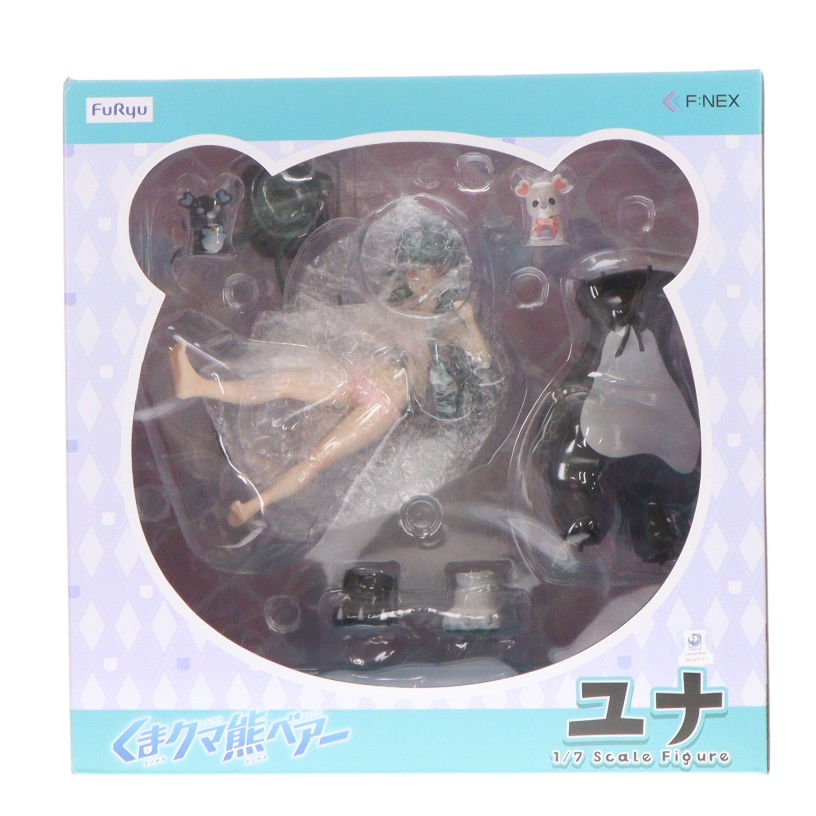 【中古即納】[FIG] ユナ くまクマ熊ベアー 1/7 完成品 フィギュア(AMU-FNX251) フリュー(20230309)