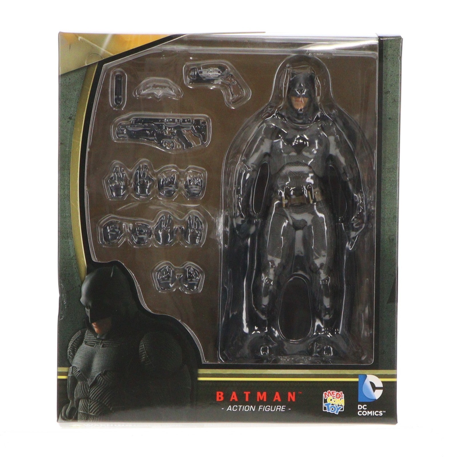 【中古即納】[FIG] マフェックス No.017 MAFEX BATMAN(バットマン) バットマン vs スーパーマン ジャスティスの誕生 完成品 フィギュア メディコム・トイ(20160731)