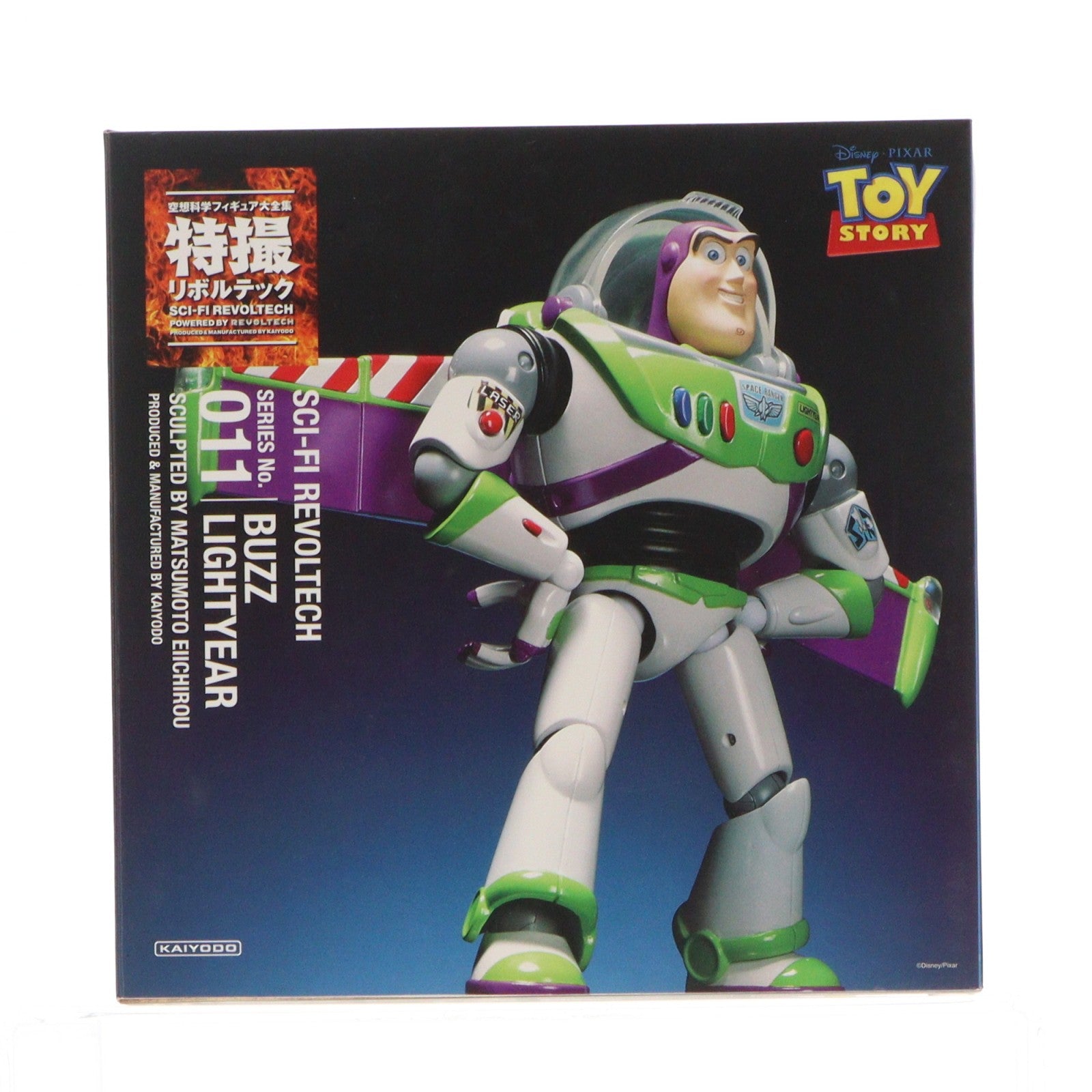 【中古即納】[FIG] 特撮リボルテック No.011 バズ・ライトイヤー トイ・ストーリー 完成品 可動フィギュア 海洋堂(20131116)