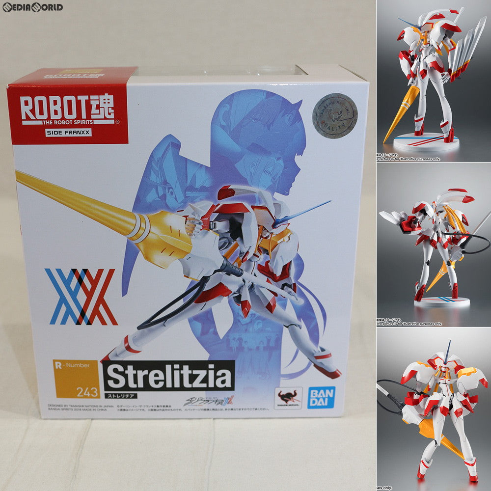 【中古即納】[FIG] ROBOT魂(SIDE FRANXX) ストレリチア ダーリン・イン・ザ・フランキス 完成品 可動フィギュア バンダイスピリッツ(20181027)
