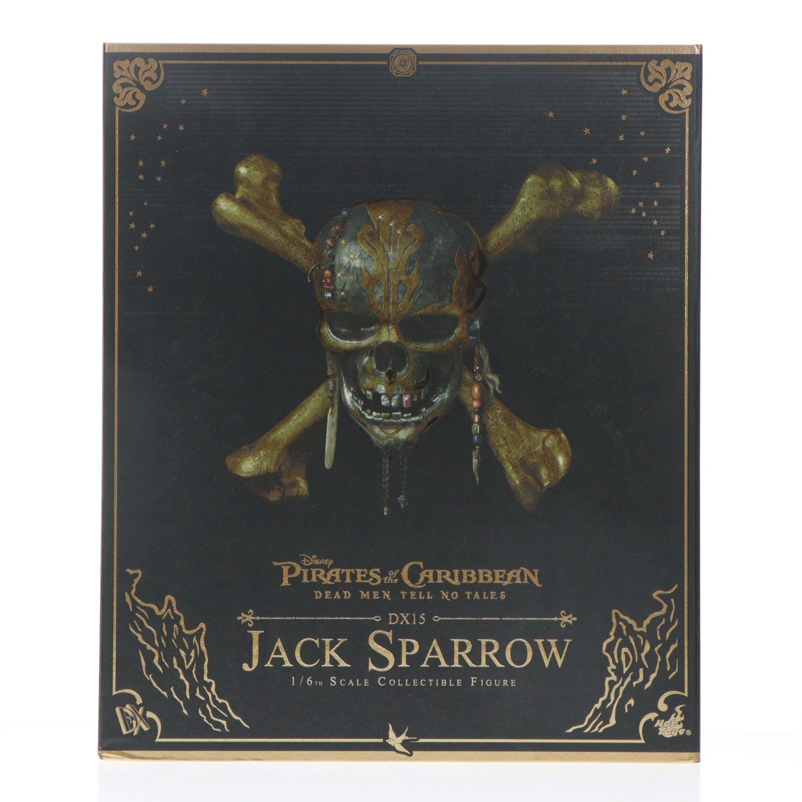 【中古即納】[FIG] ムービー・マスターピース DX ジャック・スパロウ パイレーツ・オブ・カリビアン/最後の海賊 1/6スケール 可動フィギュア(DX#15) ホットトイズ(20180330)