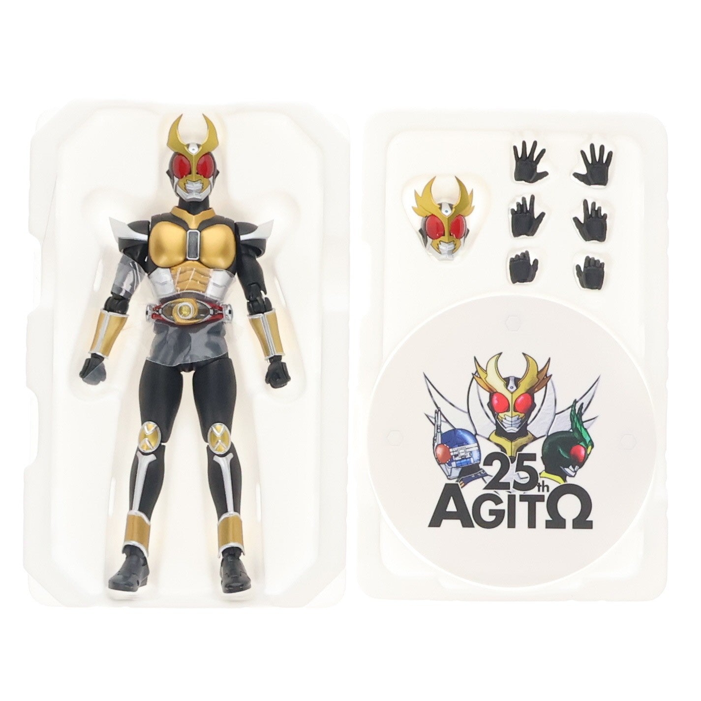 【中古即納】[FIG] S.H.Figuarts(フィギュアーツ) 真骨彫製法 仮面ライダーアギト グランドフォーム 25th Anniversary Ver. 完成品 可動フィギュア バンダイスピリッツ(20260425)