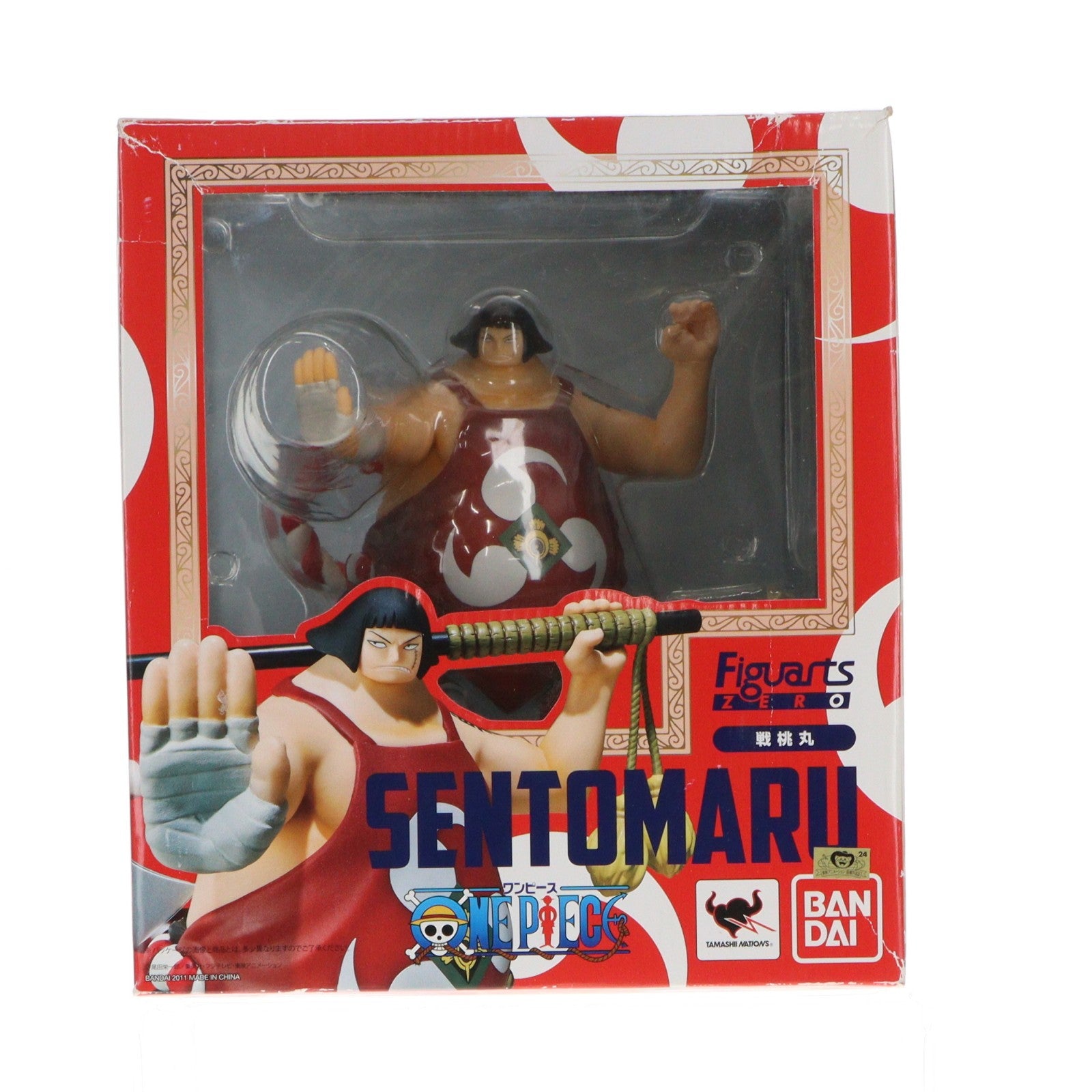 【中古即納】[FIG] フィギュアーツZERO 戦桃丸 ONE PIECE(ワンピース) 完成品 フィギュア バンダイ(20111126)