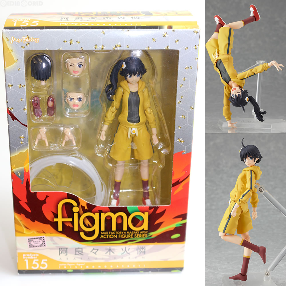 【中古即納】[FIG] figma(フィグマ) 155 阿良々木火憐(あららぎかれん) 偽物語 完成品 可動フィギュア マックスファクトリー(20121109)