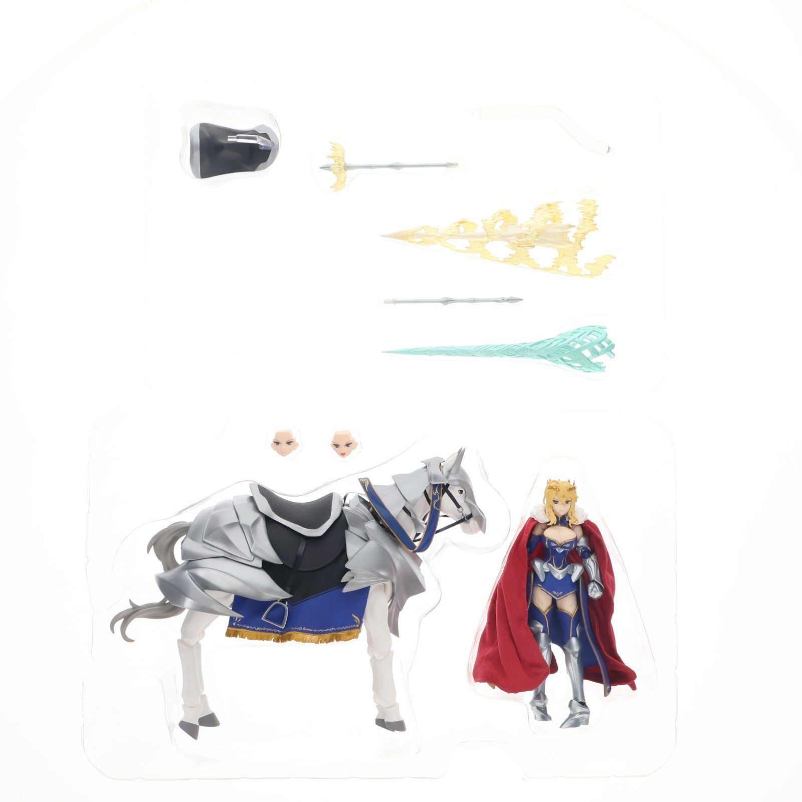 【中古即納】[FIG] figma(フィグマ) ランサー/アルトリア・ペンドラゴン DX Edition Fate/Grand Order(フェイト/グランドオーダー) 完成品 可動フィギュア GOODSMILE ONLINE SHOP&Amazon.co.jp&あみあみ限定 マックスファクトリー(20230531)