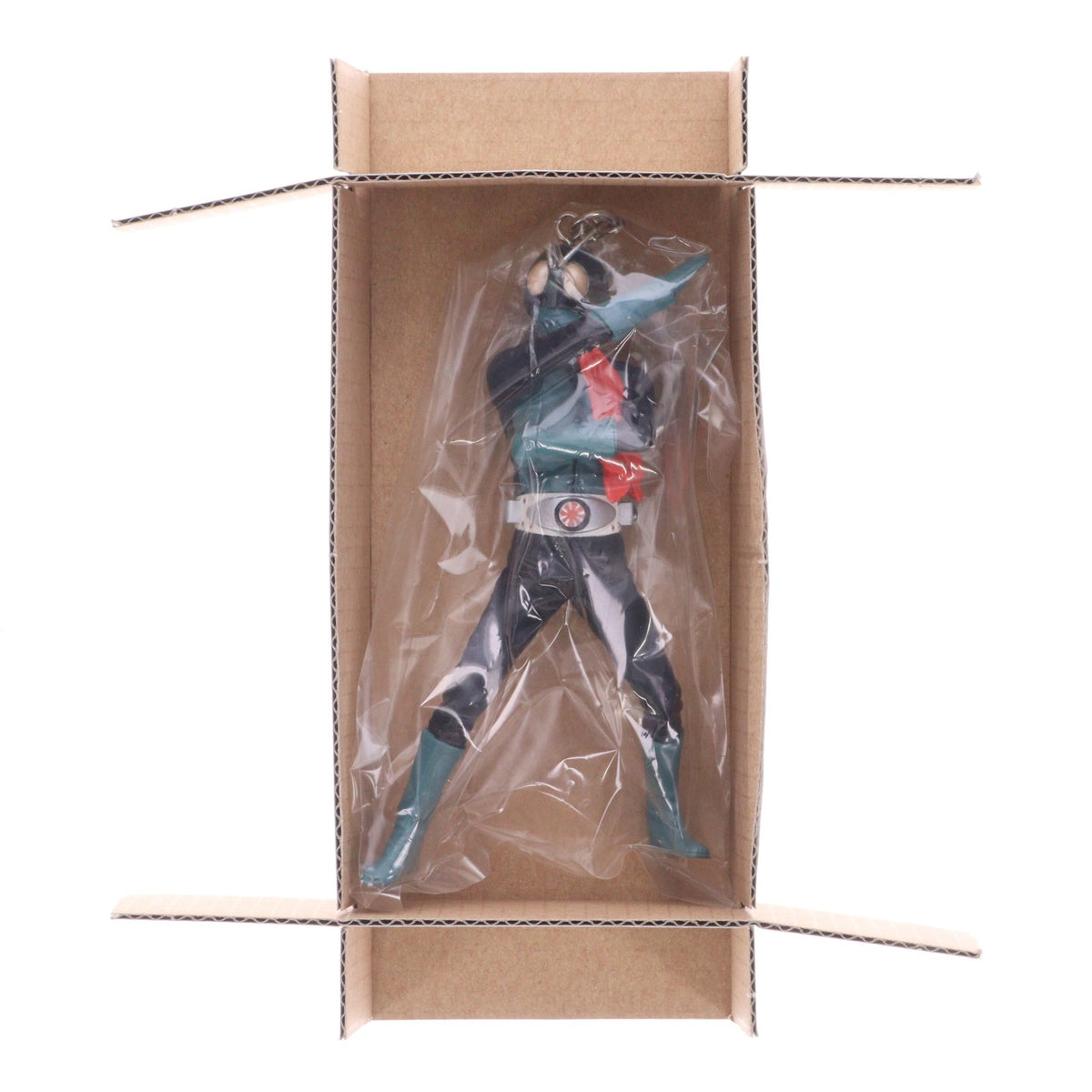 【中古即納】[FIG] (フィギュア単品) 仮面ライダー旧1号 ライダーファイトVer. ビッグフィギュアキーホルダー 仮面ライダー 完成品 フィギュア ハイパーホビー2007年2月号付録 徳間書店(20070101)