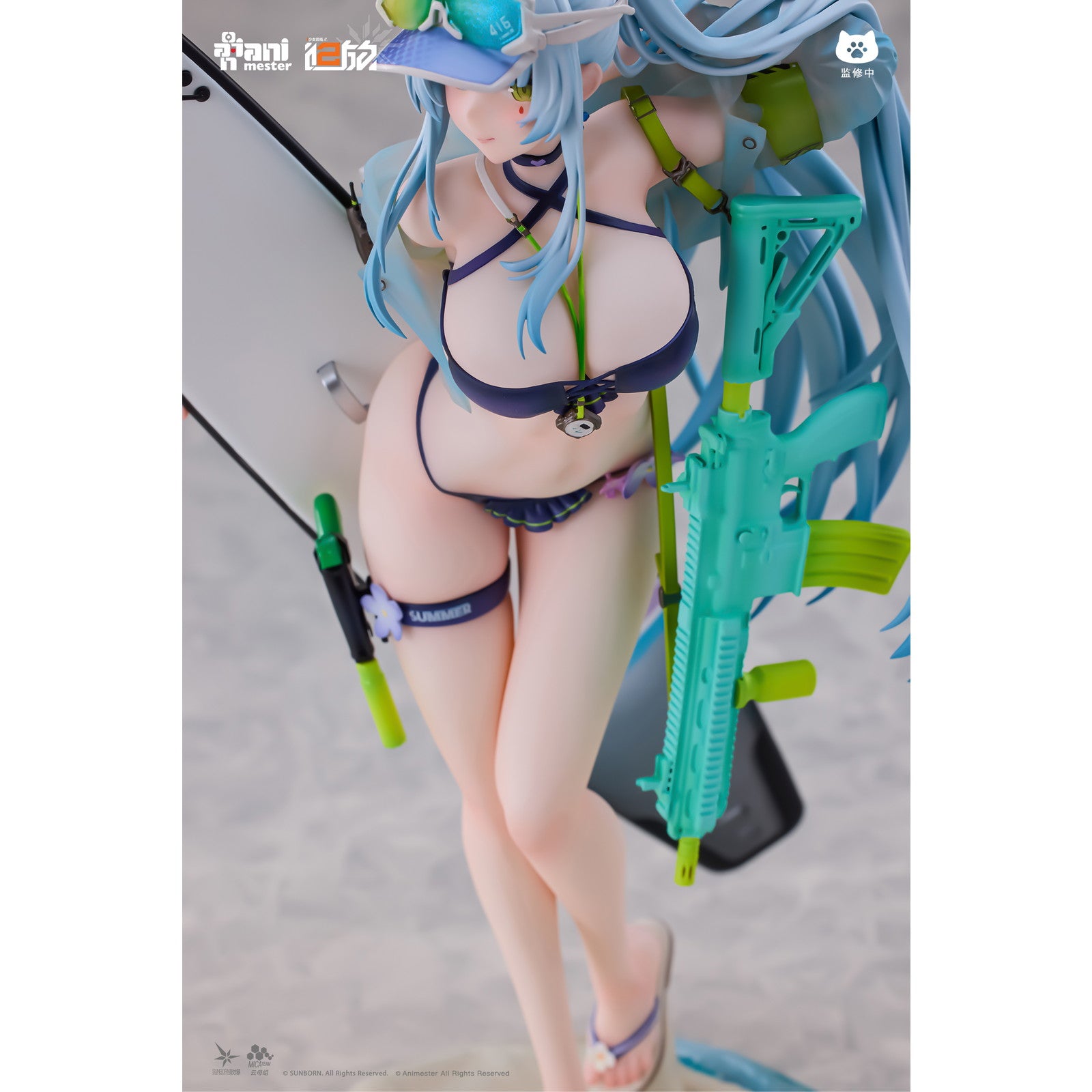 【中古即納】[FIG] 初回特典付属 クルカイ 蔚藍軌跡Ver. ドールズフロントライン2:エクシリウム 1/7 完成品 フィギュア AniMester(アニメスター)(20260630)