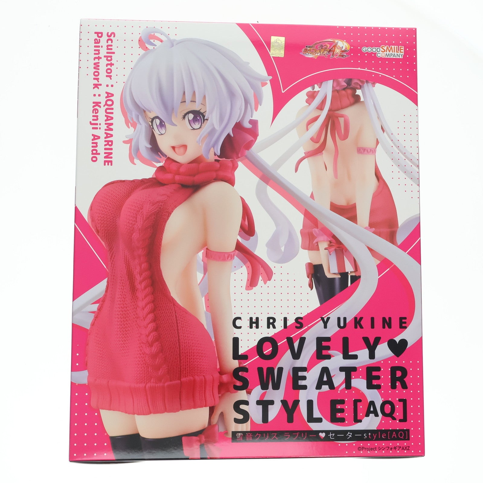 【中古即納】[FIG] 雪音クリス(ゆきねくりす) ラブリー セーターstyle[AQ] 戦姫絶唱シンフォギアAXZ(アクシズ) 1/7 完成品 フィギュア グッドスマイルカンパニー(20230531)