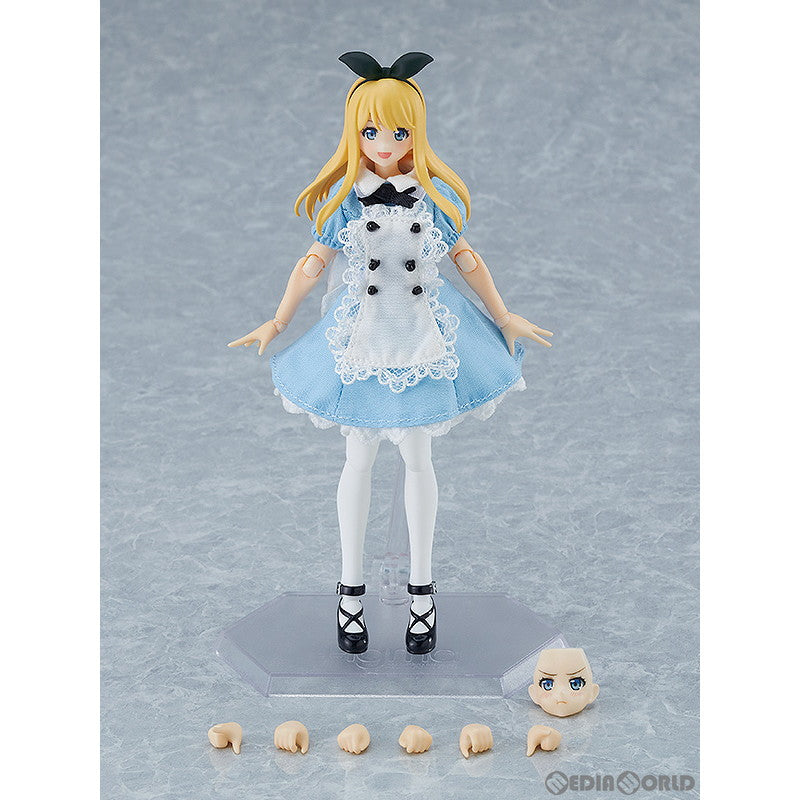 【中古即納】[FIG] figma(フィグマ) 598 女性body(アリス)withワンピース+エプロンコーデ figma styles(フィグマ スタイルズ) 完成品 可動フィギュア(20231222)