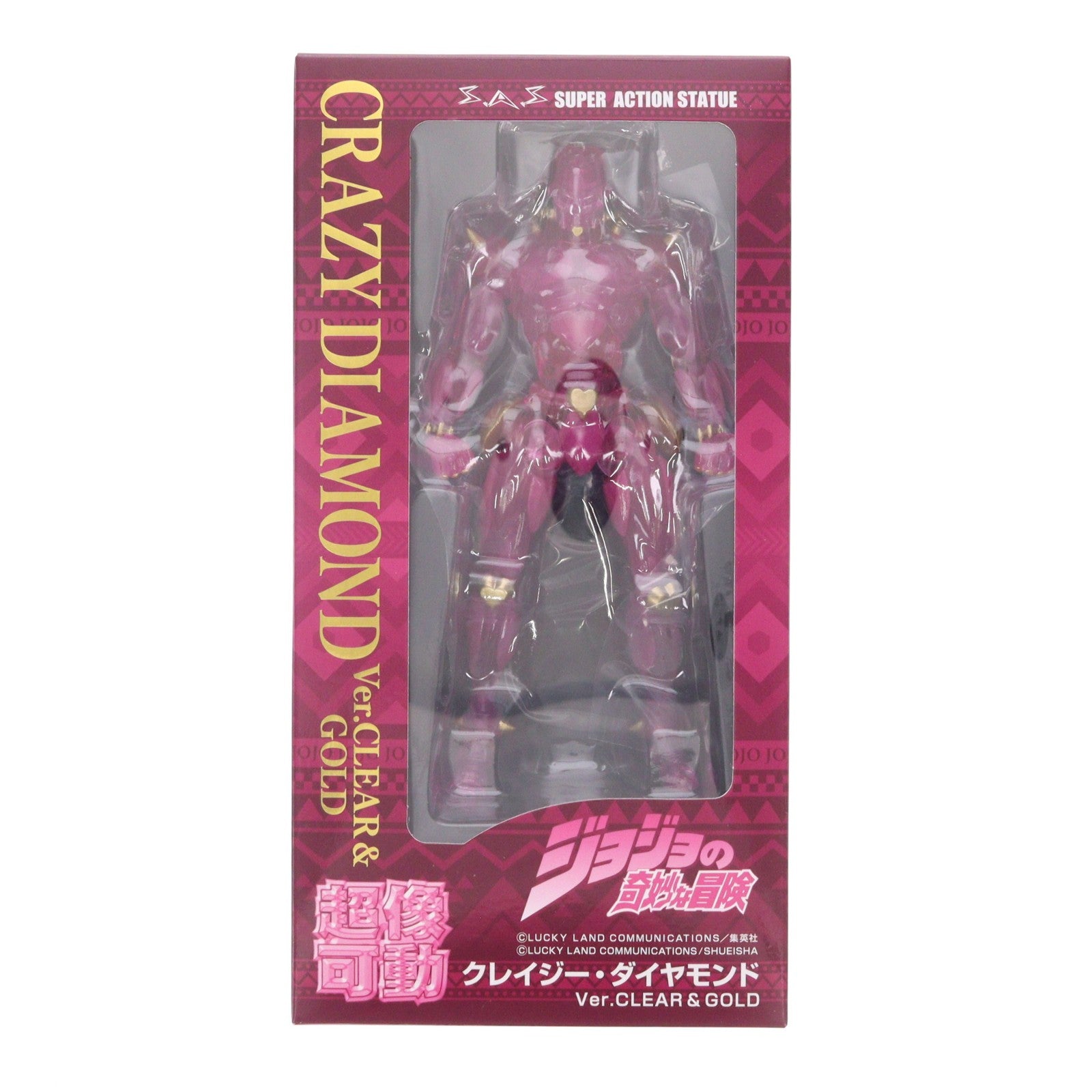 【中古即納】[FIG] 超像可動 クレイジー・ダイヤモンド Ver.CLEAR & GOLD ジョジョの奇妙な冒険 第4部 完成品 可動フィギュア WF2026夏&MEDICOS ONLINE SHOP限定 メディコス・エンタテインメント(20260726)