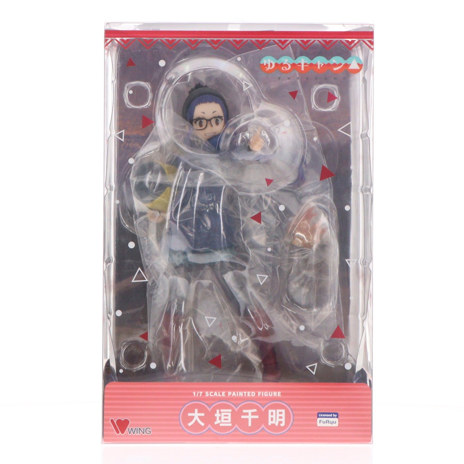 【中古即納】[FIG] 大垣千明(おおがきちあき) ゆるキャン△ 1/7 完成品 フィギュア WING(ウイング)(20220908)