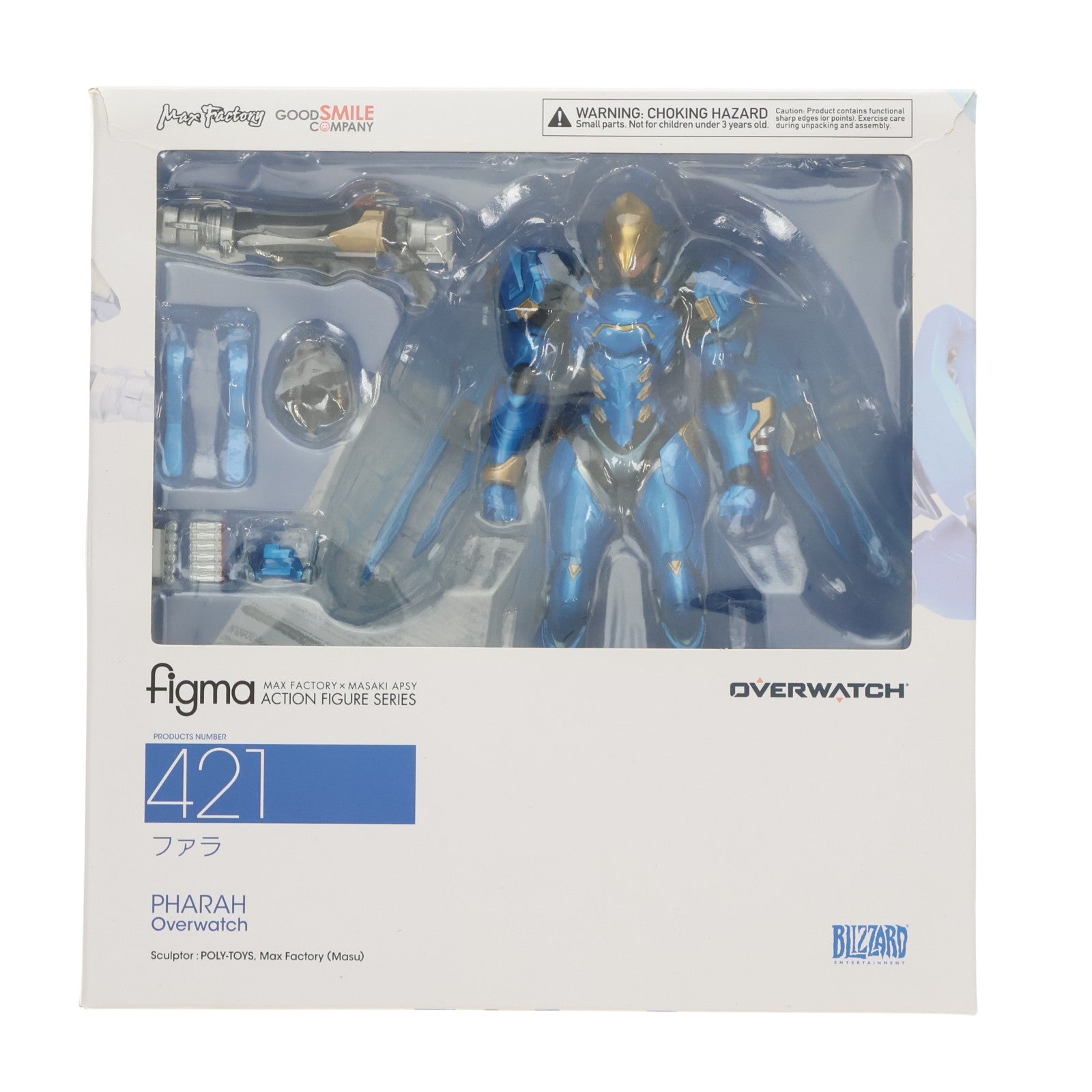 【中古即納】[FIG] figma(フィグマ) 421 ファラ オーバーウォッチ(Overwatch) 完成品 可動フィギュア グッドスマイルカンパニー(20191225)