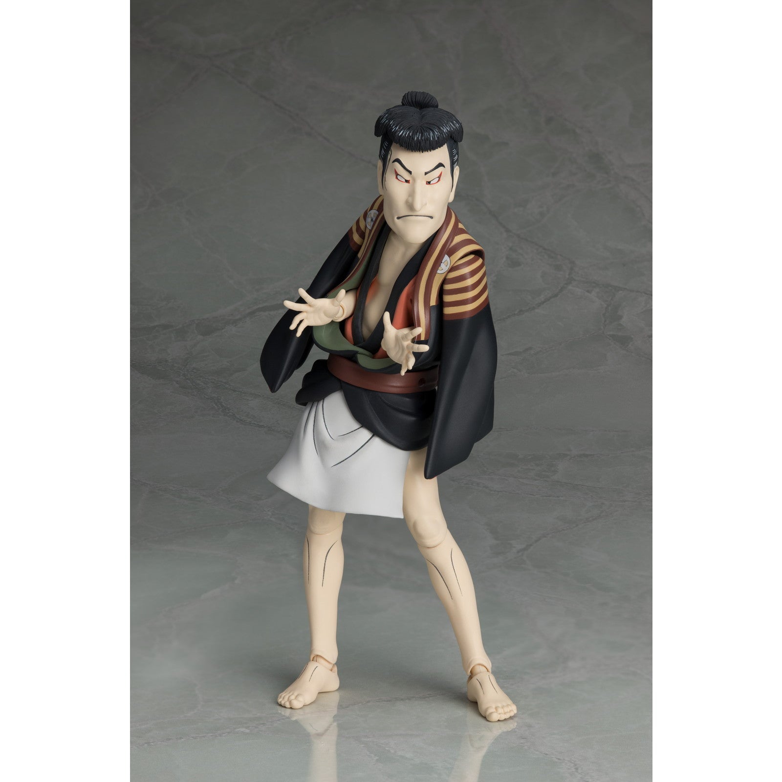 【中古即納】[FIG] (再販) figma(フィグマ) SP-100 写楽作 三代目大谷鬼次の奴江戸兵衛(さんだいめおおたにおにじ えどべえ) テーブル美術館 完成品 可動フィギュア FREEing(フリーイング)(20260207)
