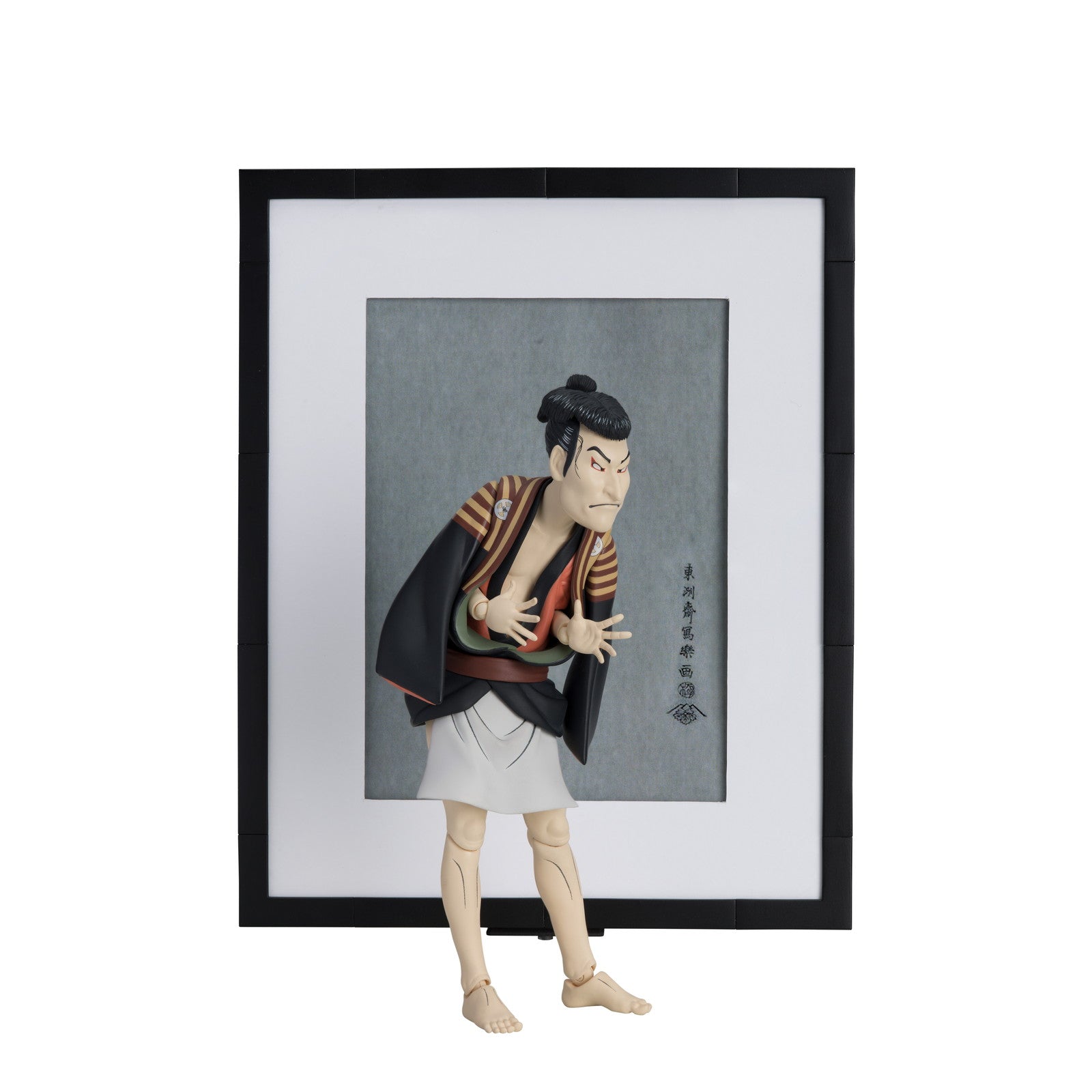 【中古即納】[FIG] (再販) figma(フィグマ) SP-100 写楽作 三代目大谷鬼次の奴江戸兵衛(さんだいめおおたにおにじ えどべえ) テーブル美術館 完成品 可動フィギュア FREEing(フリーイング)(20260207)