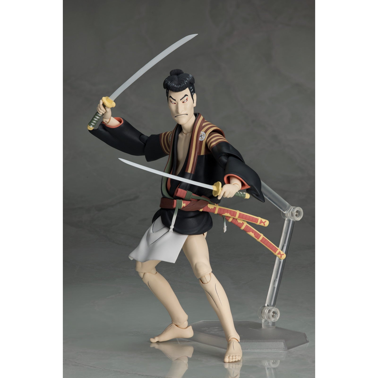 【中古即納】[FIG] (再販) figma(フィグマ) SP-100 写楽作 三代目大谷鬼次の奴江戸兵衛(さんだいめおおたにおにじ えどべえ) テーブル美術館 完成品 可動フィギュア FREEing(フリーイング)(20260207)