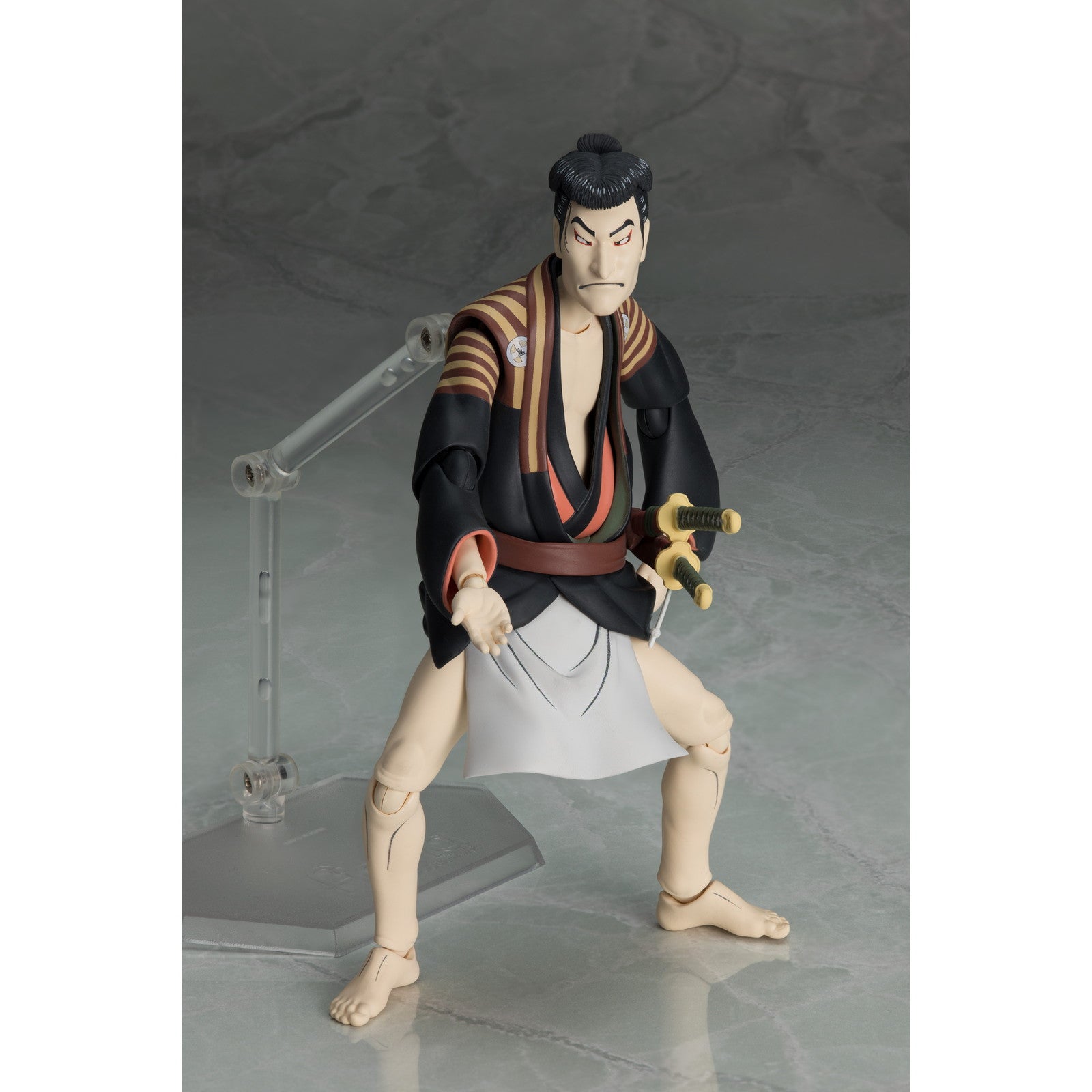 【中古即納】[FIG] (再販) figma(フィグマ) SP-100 写楽作 三代目大谷鬼次の奴江戸兵衛(さんだいめおおたにおにじ えどべえ) テーブル美術館 完成品 可動フィギュア FREEing(フリーイング)(20260207)