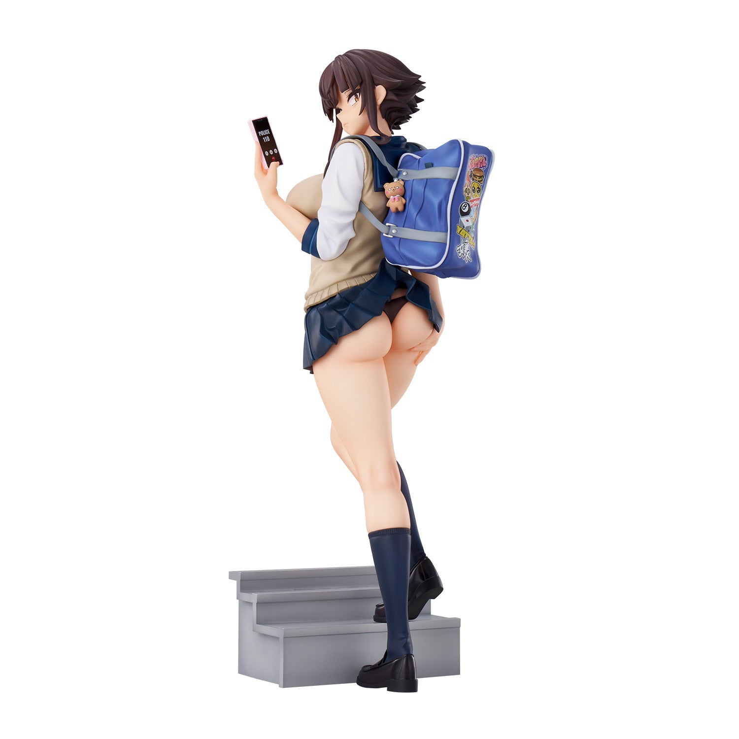 【中古即納】[FIG] じょぶじゅん。イラスト『蕾丘はっぱちゃん』(つぼみおかはっぱちゃん) 完成品 フィギュア ユニオンクリエイティブ(20260531)