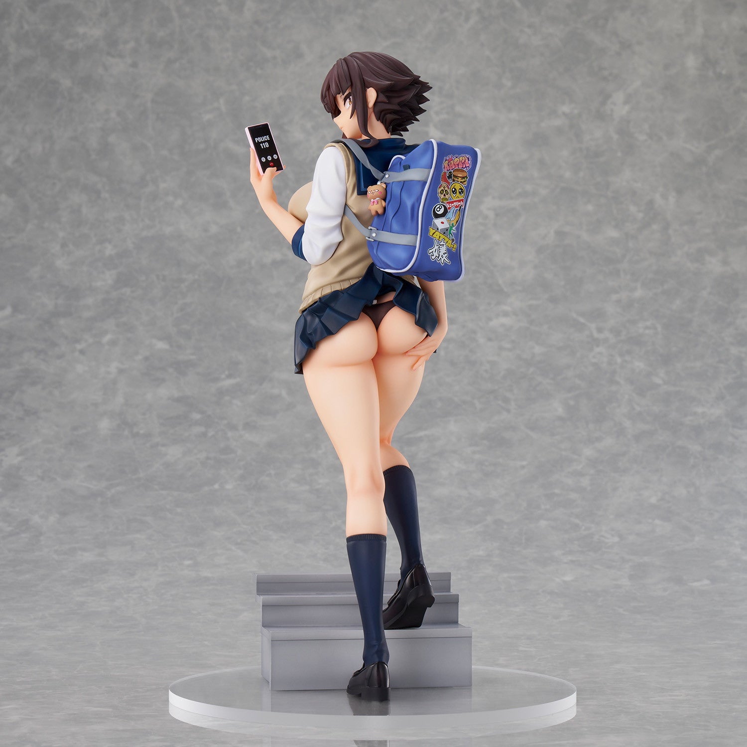 【中古即納】[FIG] じょぶじゅん。イラスト『蕾丘はっぱちゃん』(つぼみおかはっぱちゃん) 完成品 フィギュア ユニオンクリエイティブ(20260531)