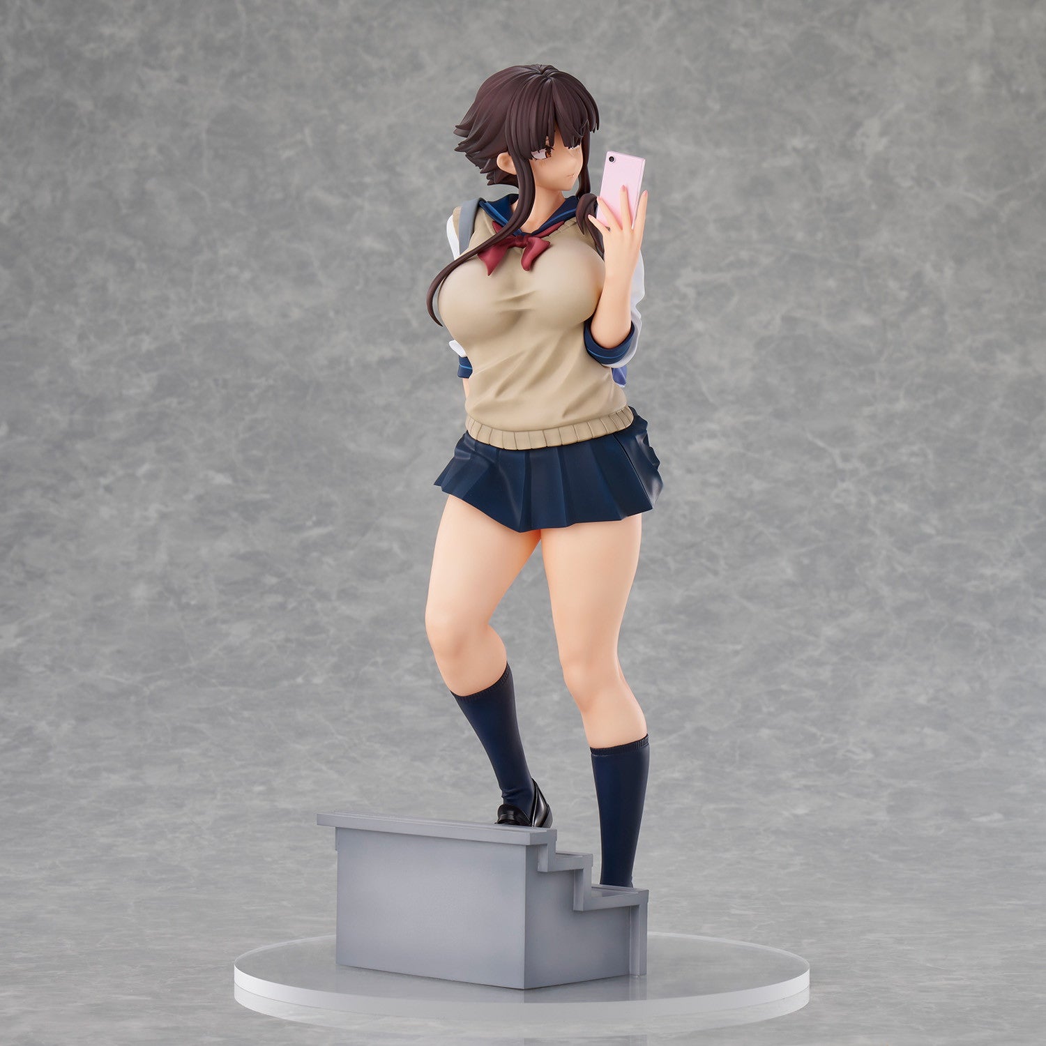 【中古即納】[FIG] じょぶじゅん。イラスト『蕾丘はっぱちゃん』(つぼみおかはっぱちゃん) 完成品 フィギュア ユニオンクリエイティブ(20260531)
