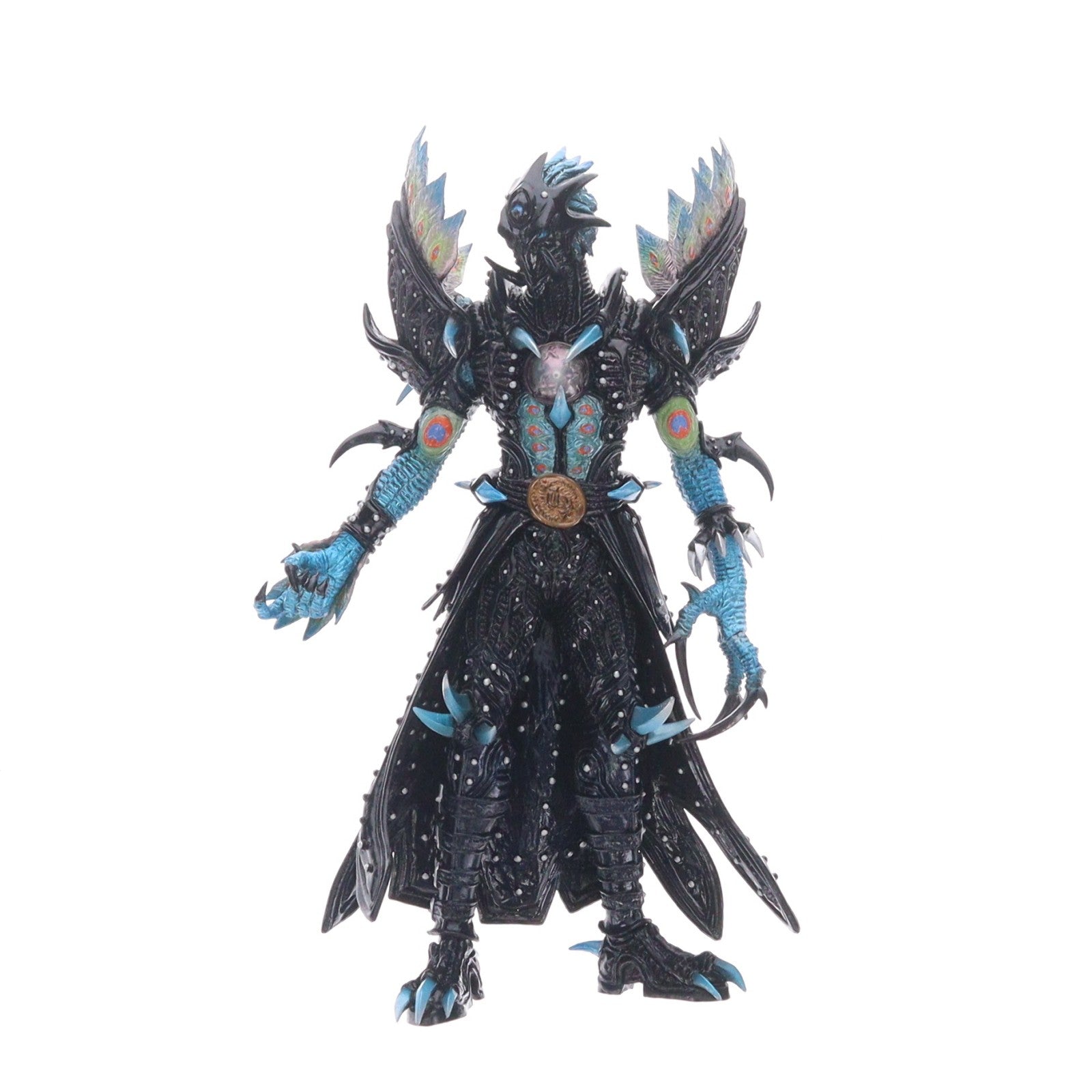 【中古即納】[FIG] フィギュア王誌上通販限定 ART WORKS MONSTERS(アートワークスモンスターズ) LIMITED-03 ピーコックアンデッド 仮面ライダー剣(ブレイド) 完成品 フィギュア メガハウス(20070731)