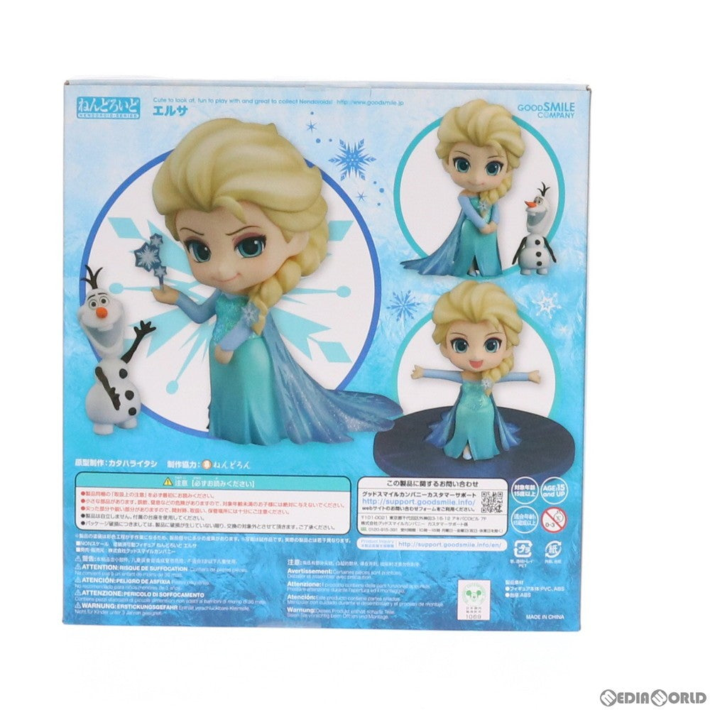【中古即納】[FIG] (再々販)ねんどろいど 475 エルサ アナと雪の女王 完成品 可動フィギュア グッドスマイルカンパニー(20170917)
