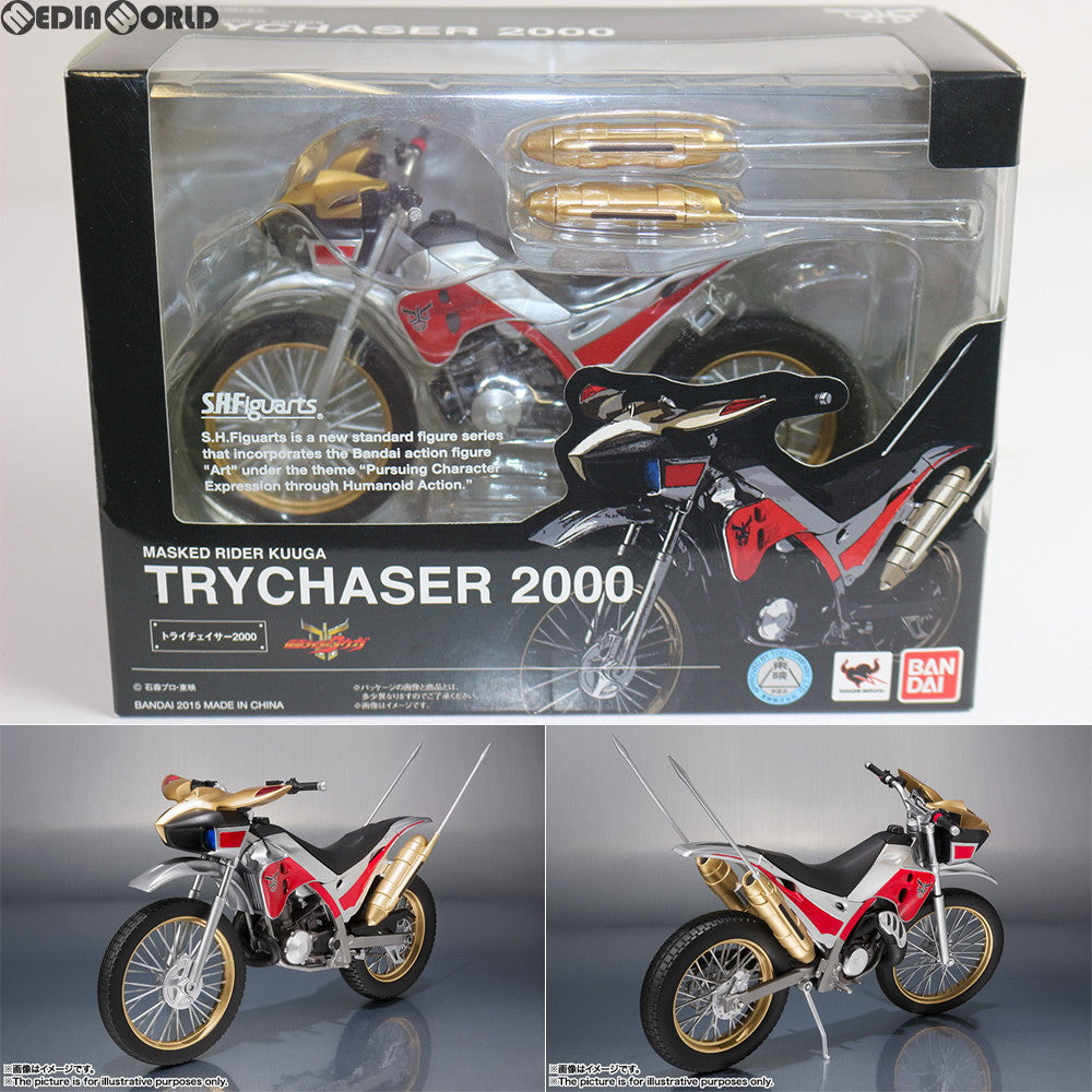 【中古即納】[FIG] S.H.Figuarts(フィギュアーツ) トライチェイサー2000 仮面ライダークウガ 完成品 可動フィギュア バンダイ(20150711)