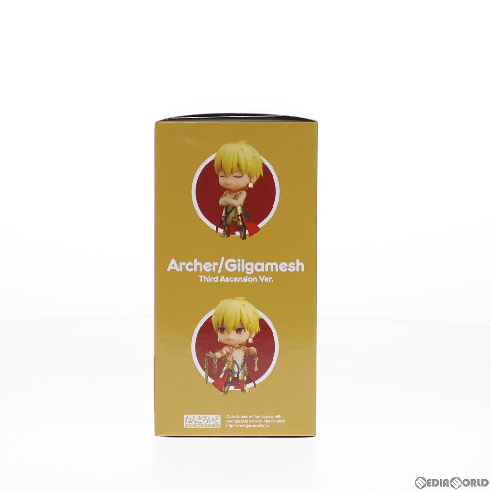 【中古即納】[FIG] ねんどろいど 1220 アーチャー/ギルガメッシュ 第三再臨Ver. Fate/Grand Order(フェイト/グランドオーダー) 完成品 可動フィギュア オランジュ・ルージュ(20200520)