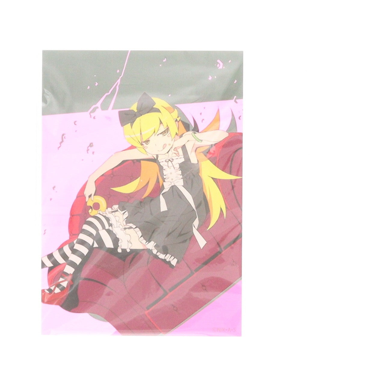 【中古即納】[FIG] ねんどろいどセット 西尾維新大辞展記念Ver(ねんどろいど 424b 忍野忍&アクリルスタンド) 物語シリーズ 完成品 可動フィギュア 西尾維新大辞展会場限定 グッドスマイルカンパニー(20170727)