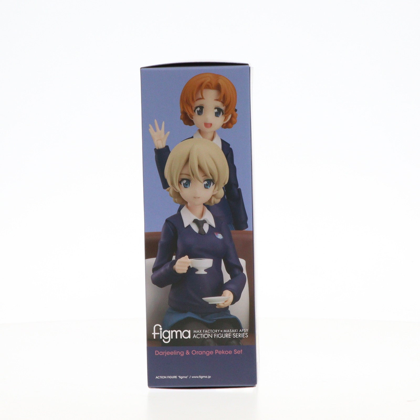 【中古即納】[FIG] GOODSMILE ONLINE SHOP限定特典付属 figma(フィグマ) 406 ダージリン&オレンジペコセット ガールズ&パンツァー 最終章 完成品 可動フィギュア マックスファクトリー(20190124)
