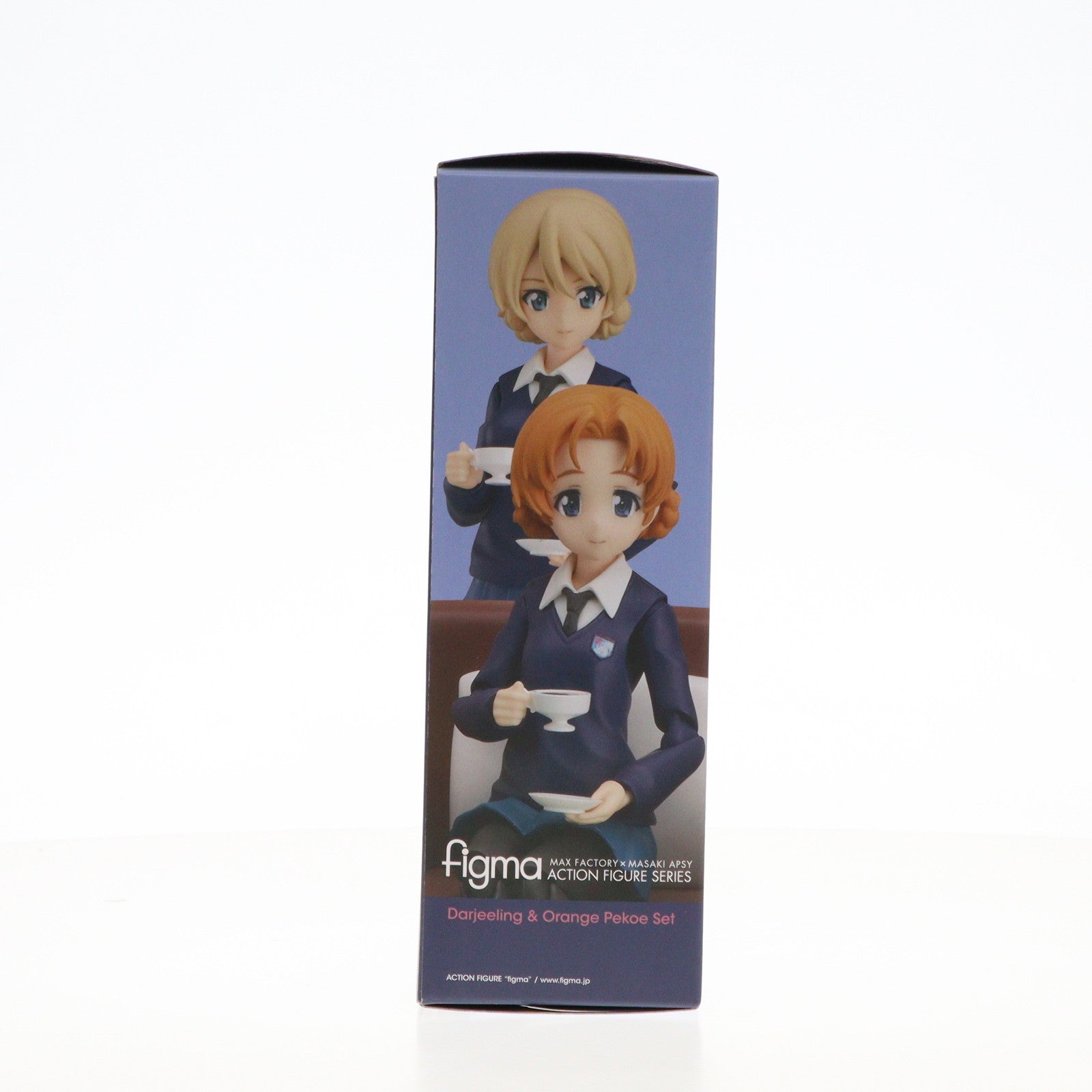 【中古即納】[FIG] GOODSMILE ONLINE SHOP限定特典付属 figma(フィグマ) 406 ダージリン&オレンジペコセット ガールズ&パンツァー 最終章 完成品 可動フィギュア マックスファクトリー(20190124)