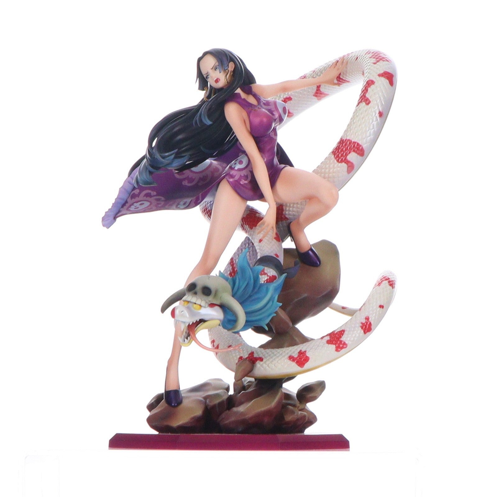 【中古即納】[FIG] Portrait.Of.Pirates P.O.P A×MAXIMUM 『海賊女帝』ボア・ハンコック ONE PIECE(ワンピース) 完成品 フィギュア プレミアムバンダイ&一部店舗&オンラインショップ限定 メガハウス(20251217)