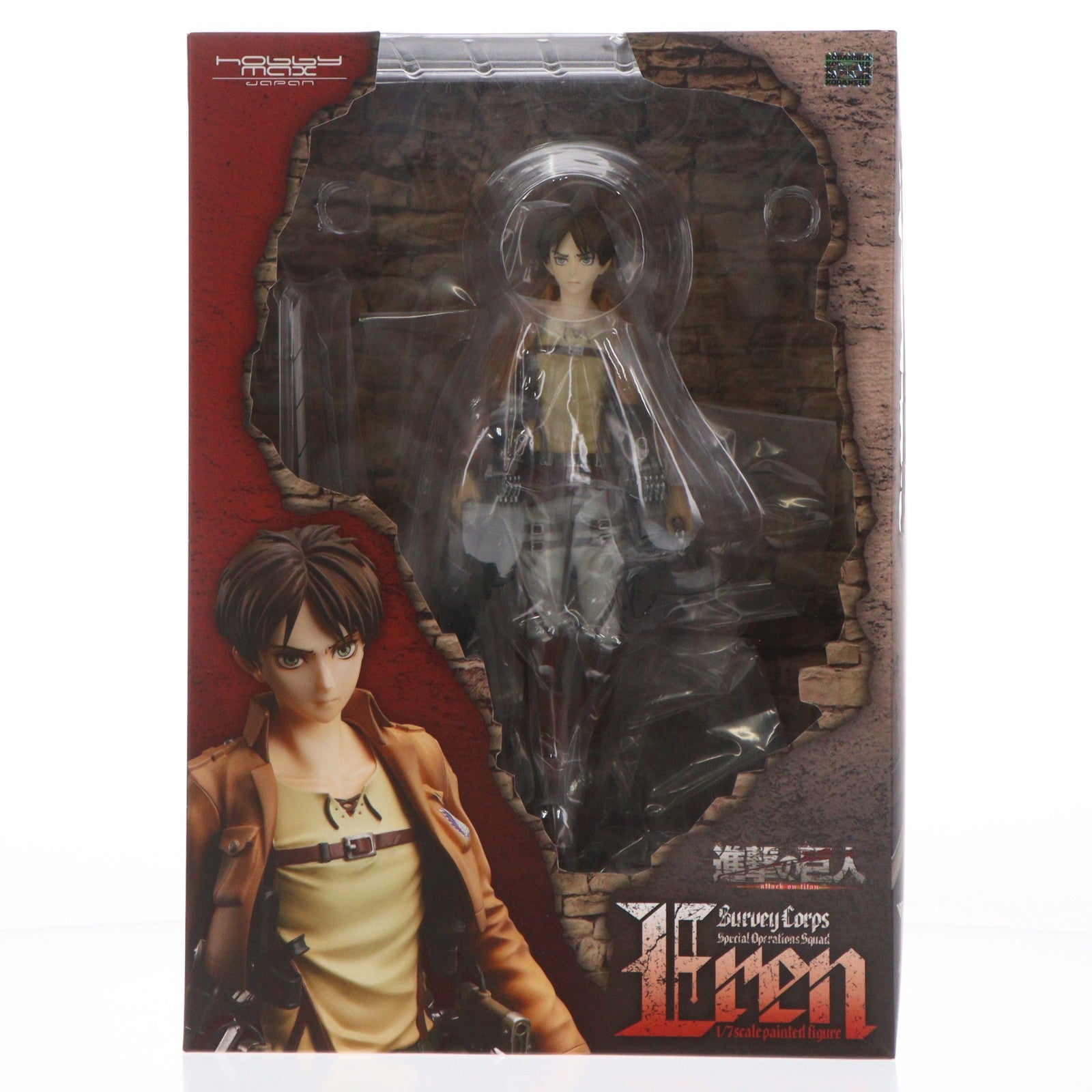 【中古即納】[FIG] エレン 進撃の巨人 1/7 完成品 フィギュア hobbymaxjapan(ホビーマックスジャパン)(20211017)